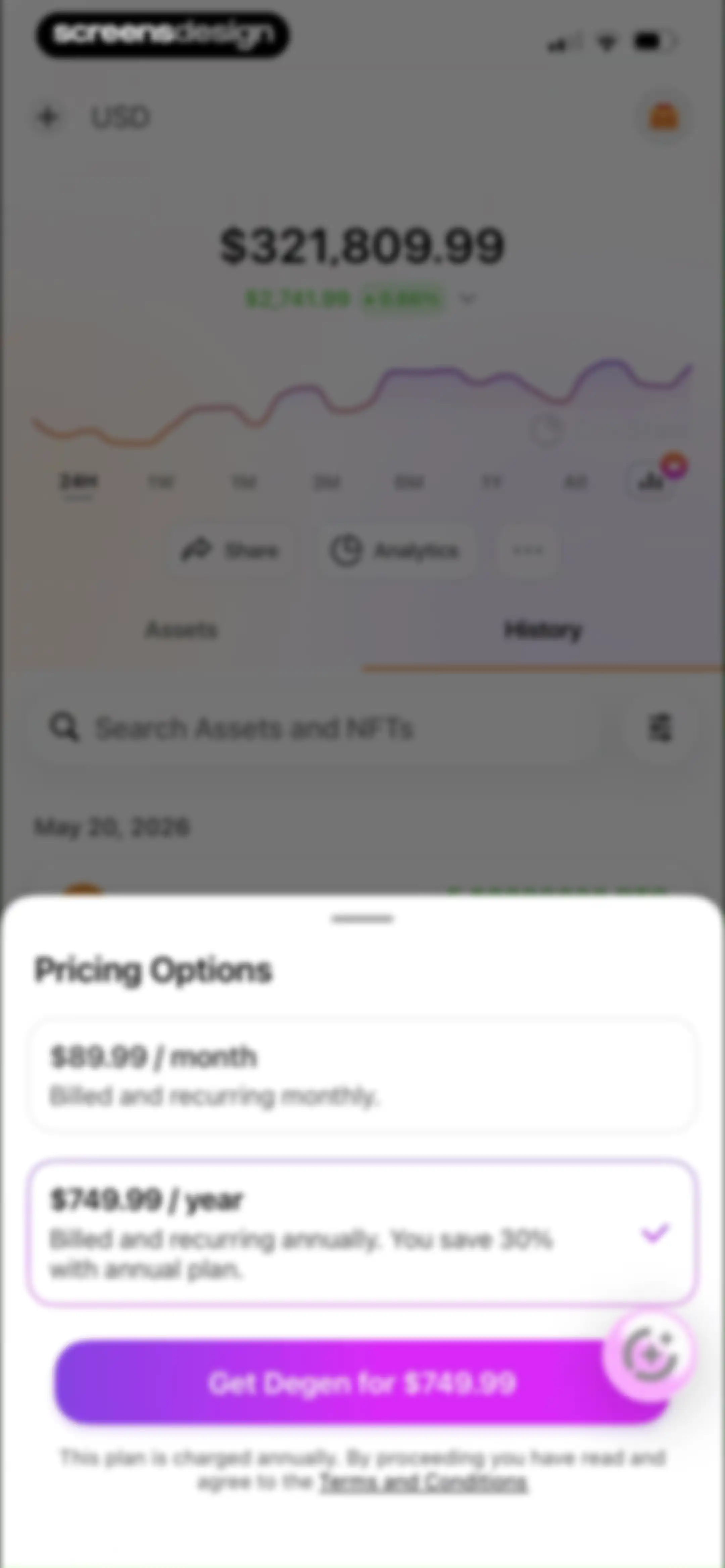 CoinStats: Crypto Portfolio screen 119