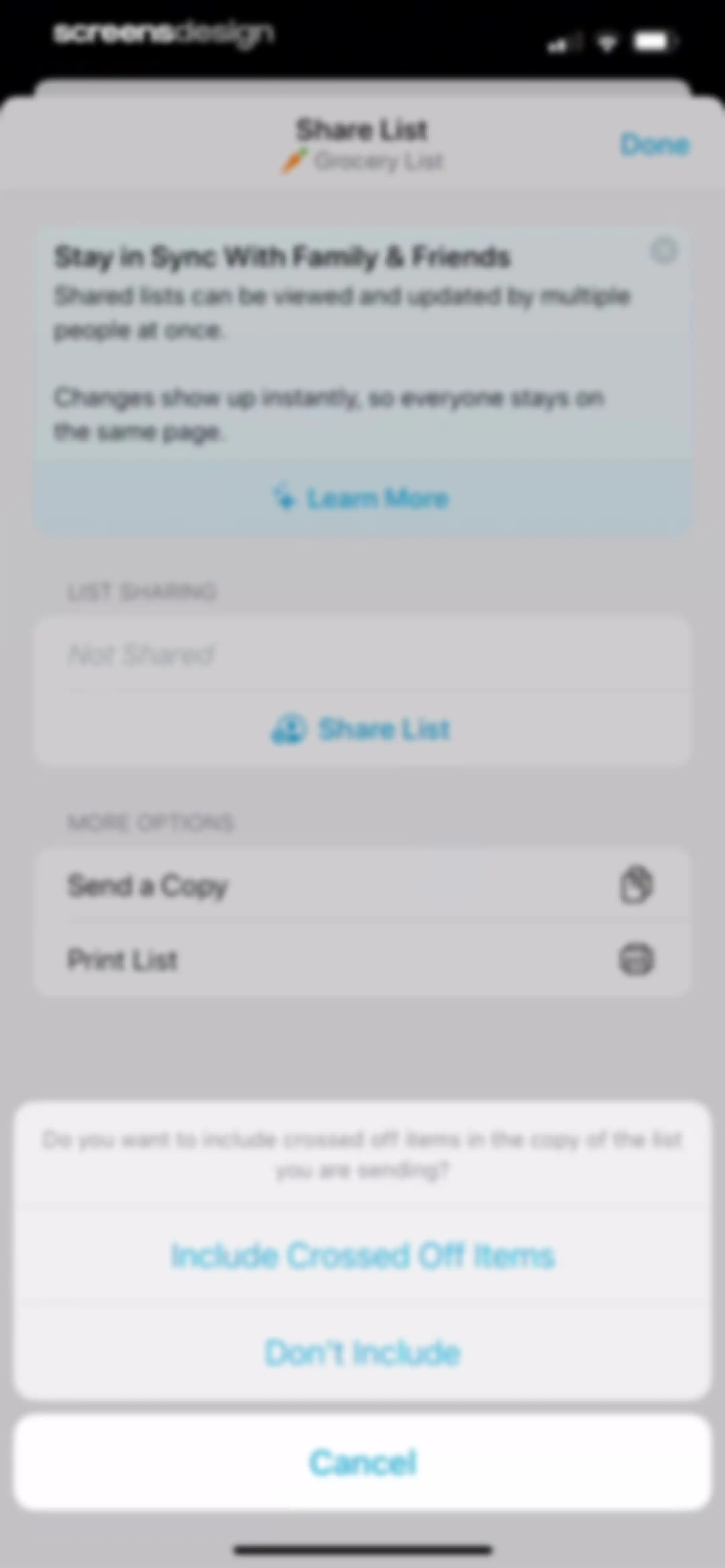 AnyList: Grocery Shopping List screen 41