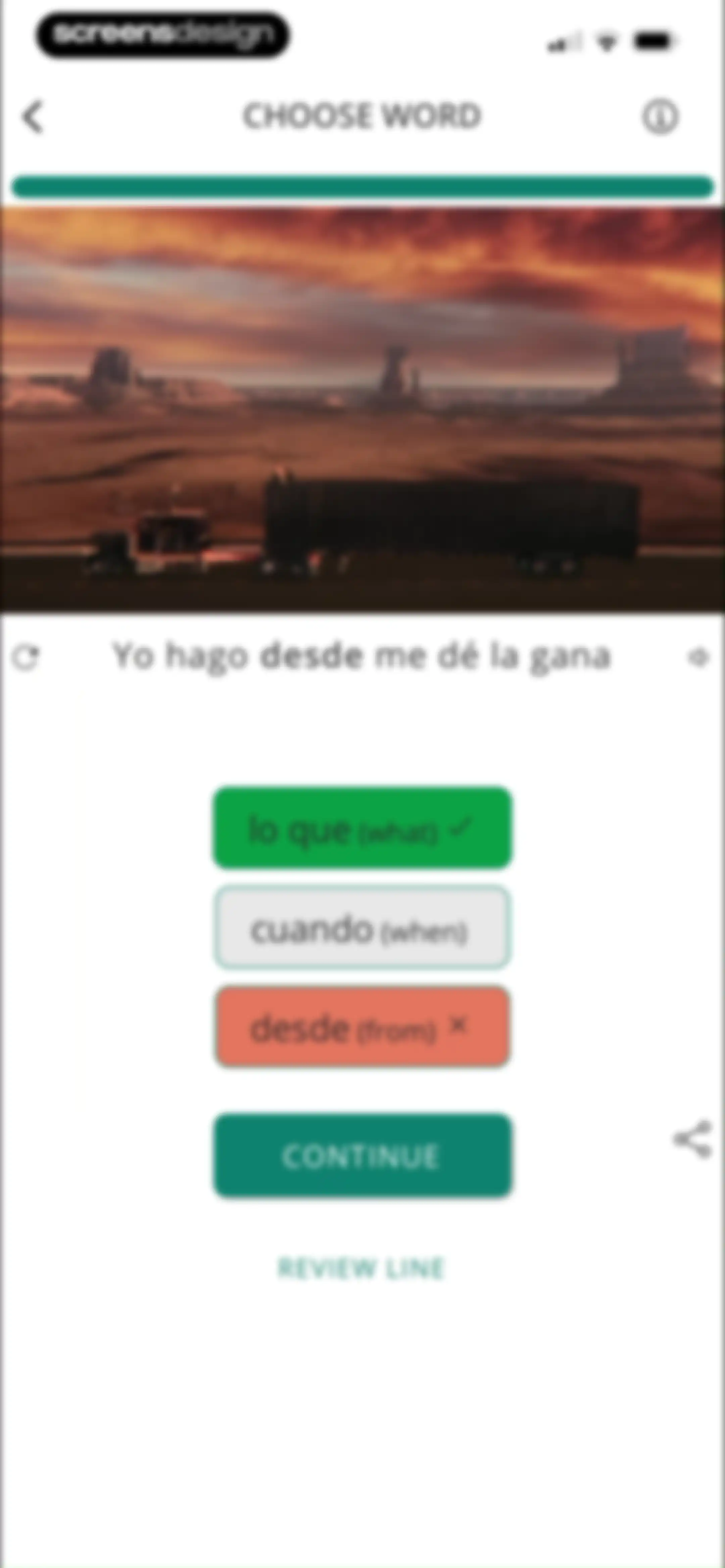 LyricFluent: Learn Languages screen 87