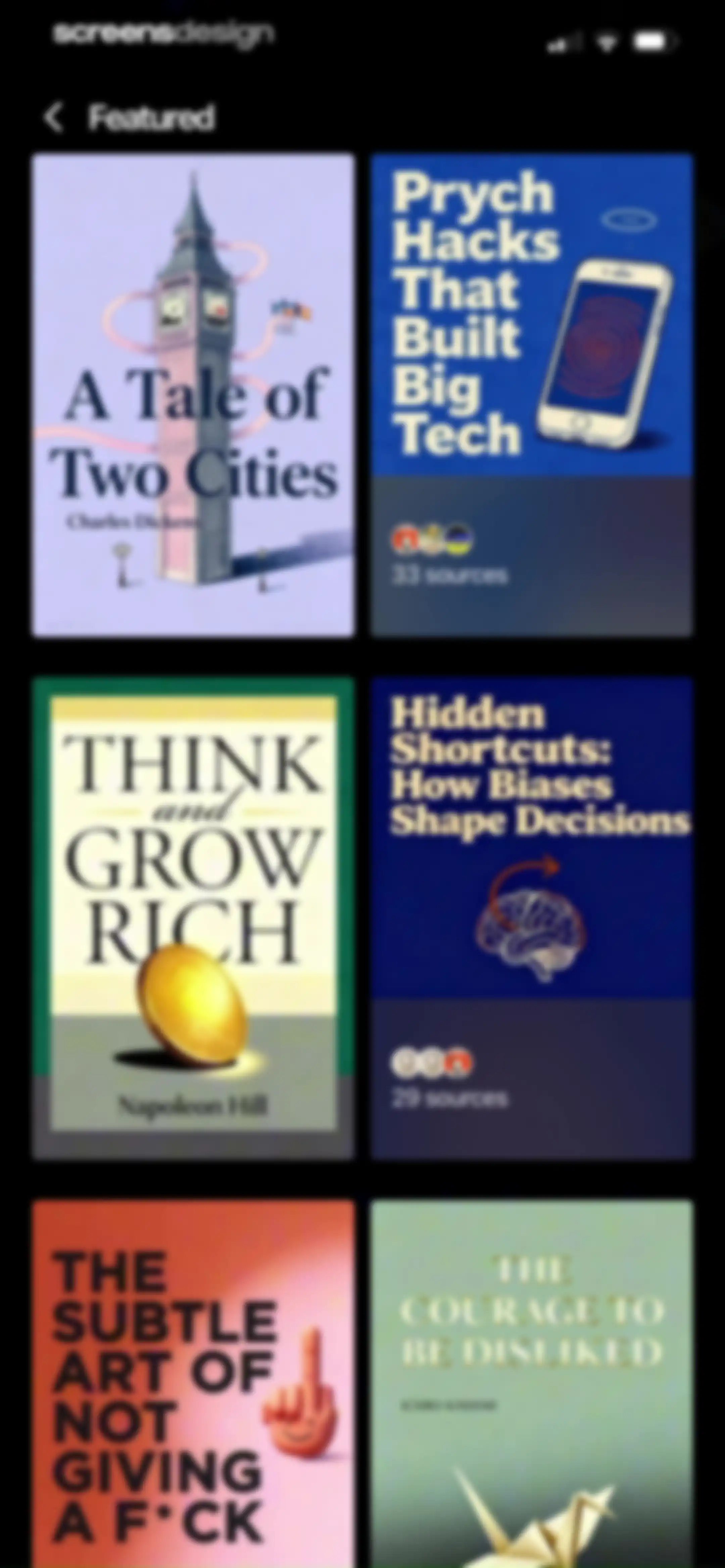 BeFreed: Personalized Learning screen 115
