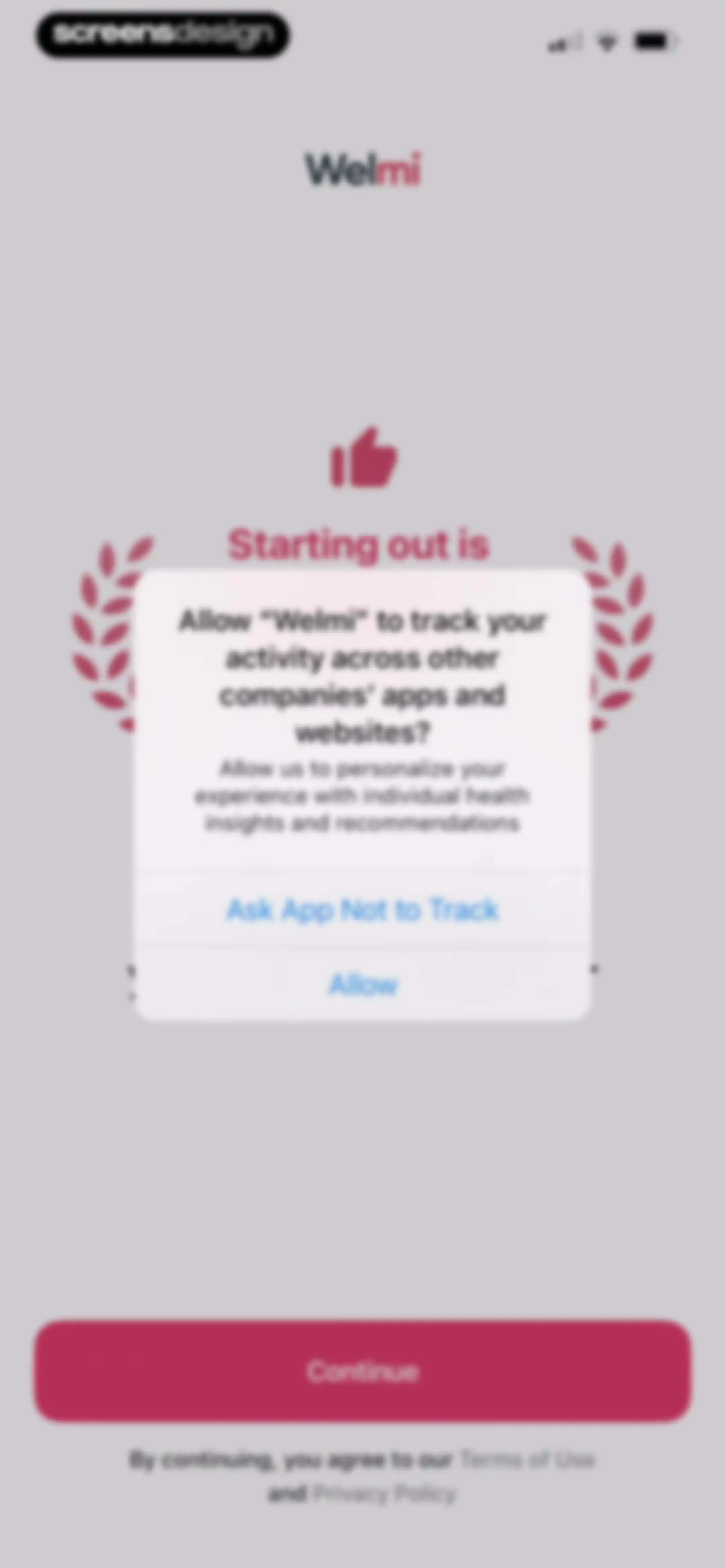 Welmi - Calorie Counter & Diet screen 3