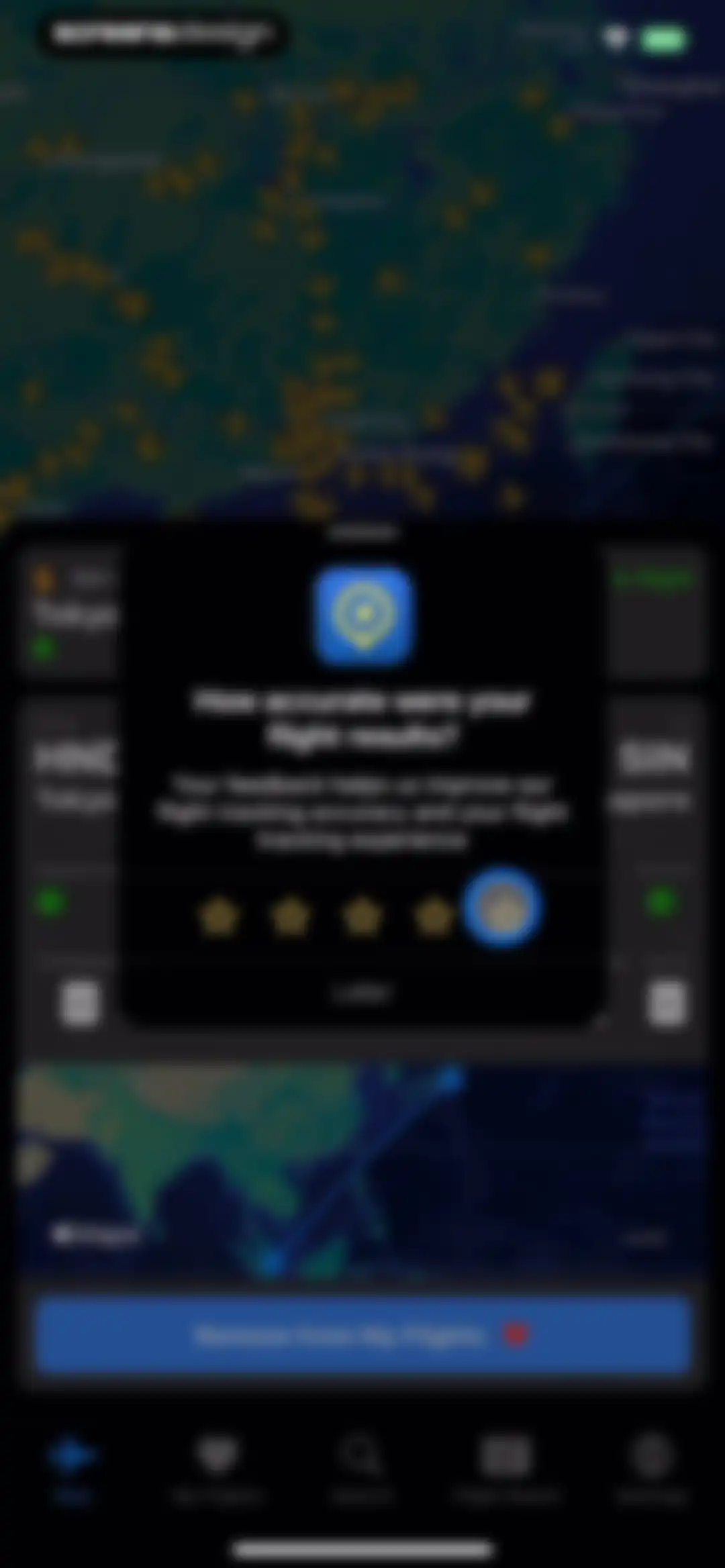 Flight Tracker Live screen 7