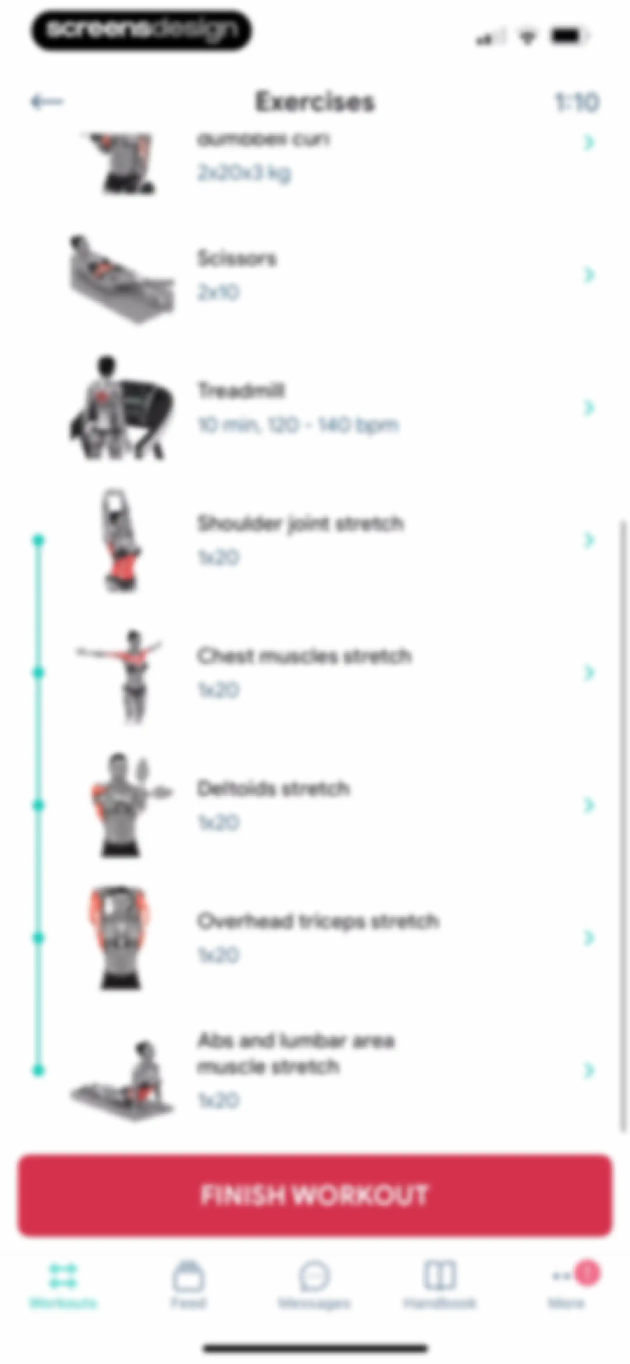 Fitness App: Gym Workout Plan screen 58