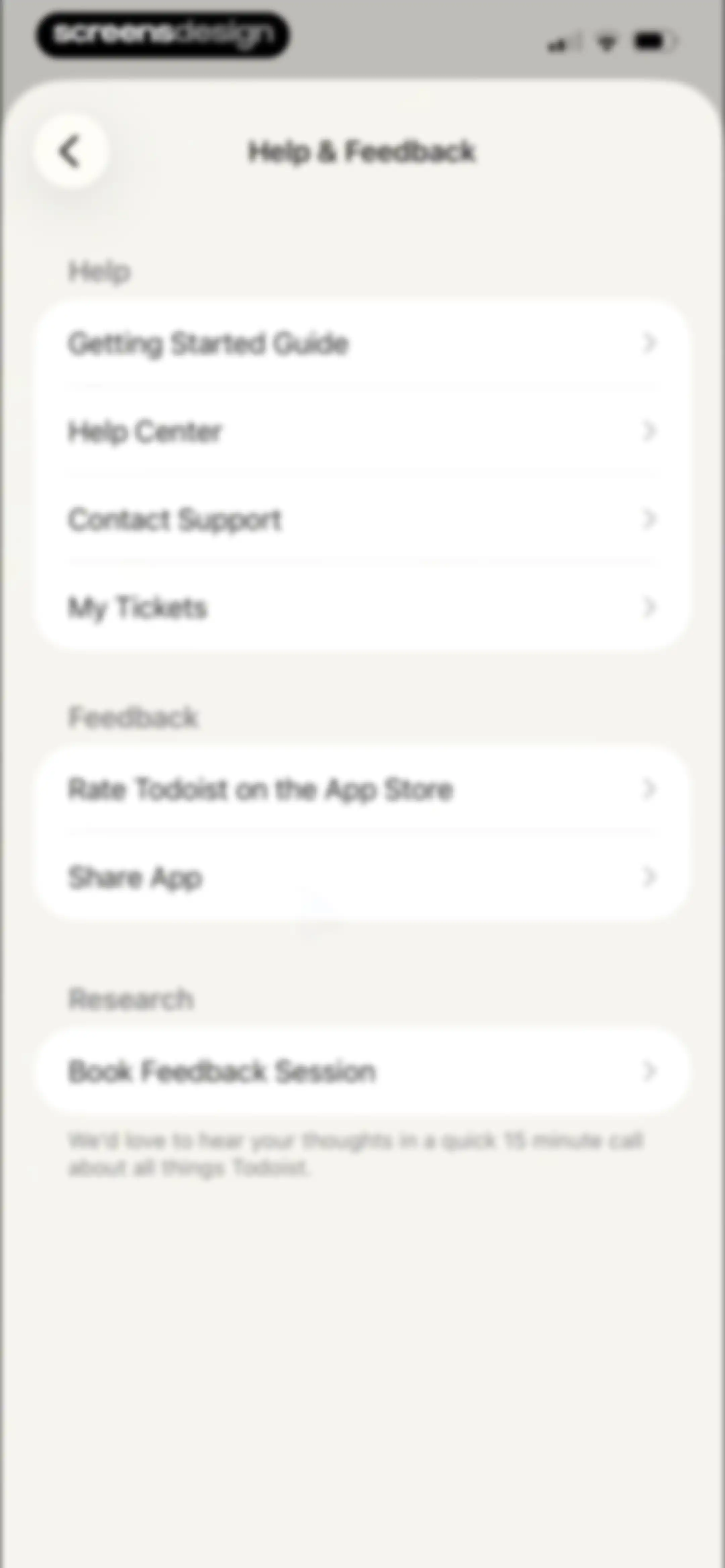 Todoist: To Do List & Calendar screen 200