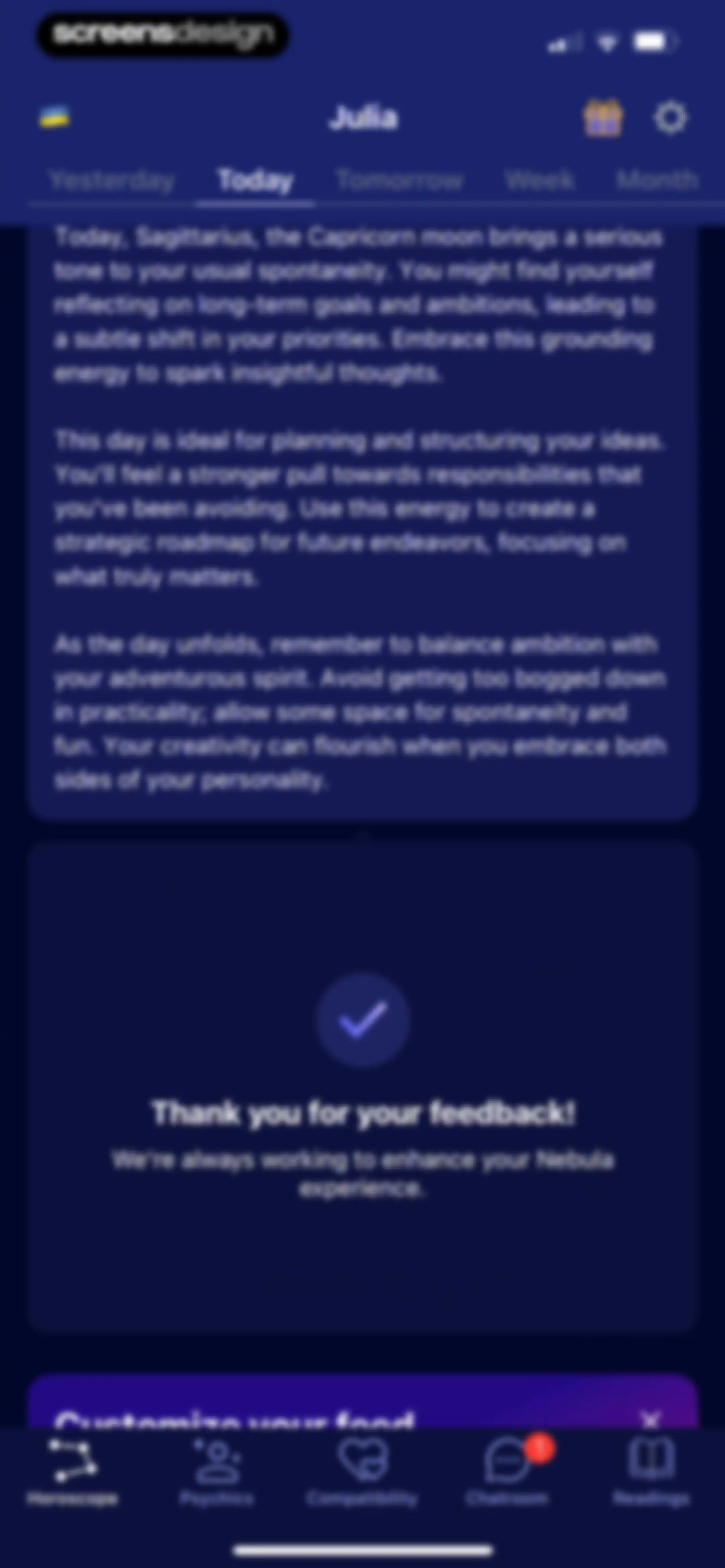 Nebula: Spiritual Guidance screen 92