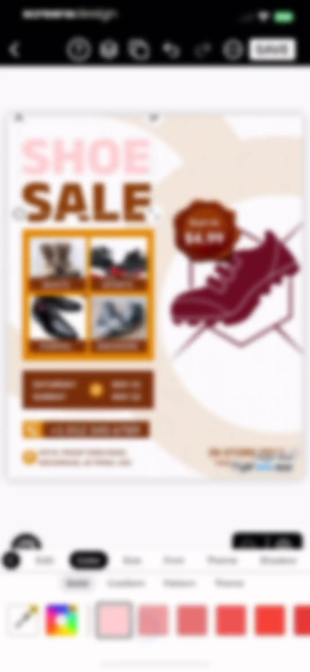 Flyer Maker + Poster Maker screen 17
