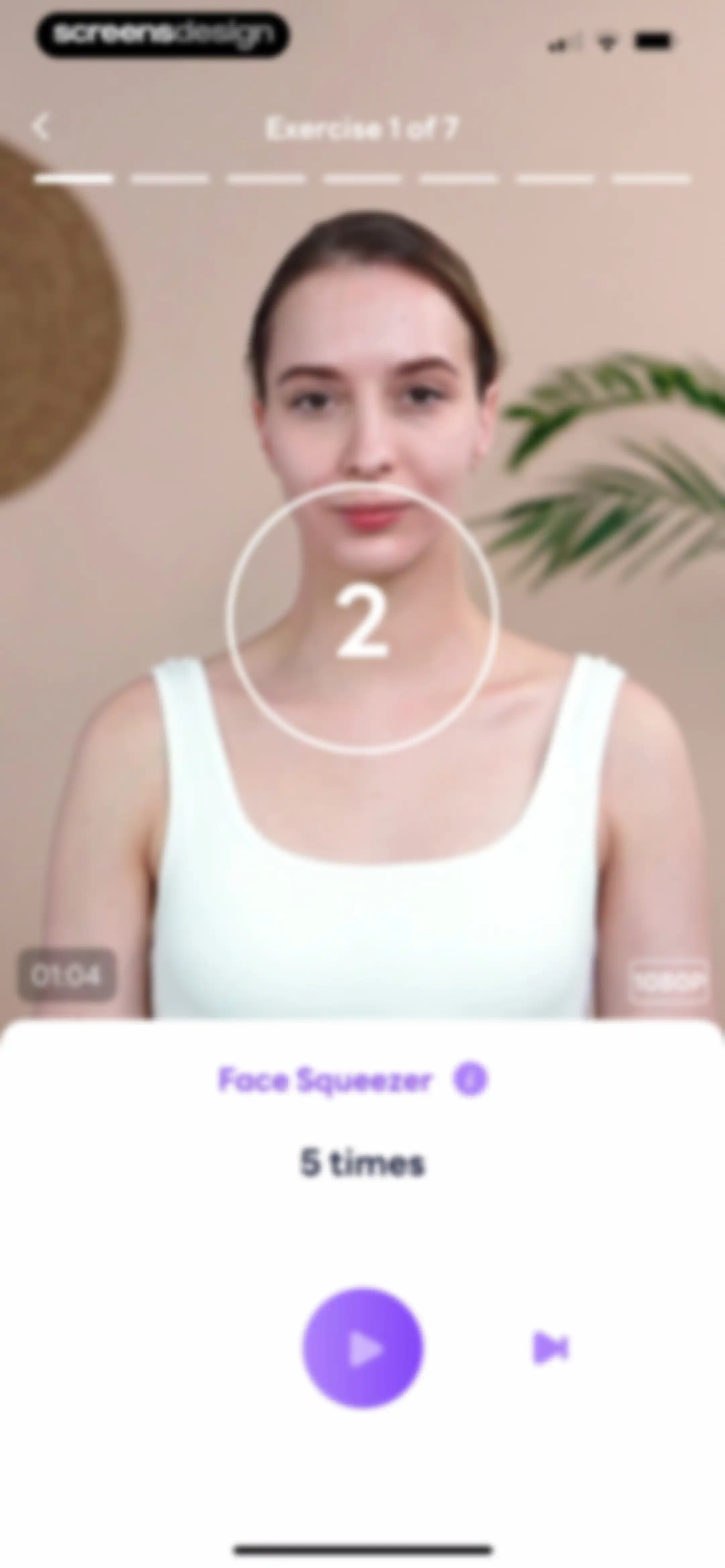 FaceYogi - Face Yoga, Massage screen 139