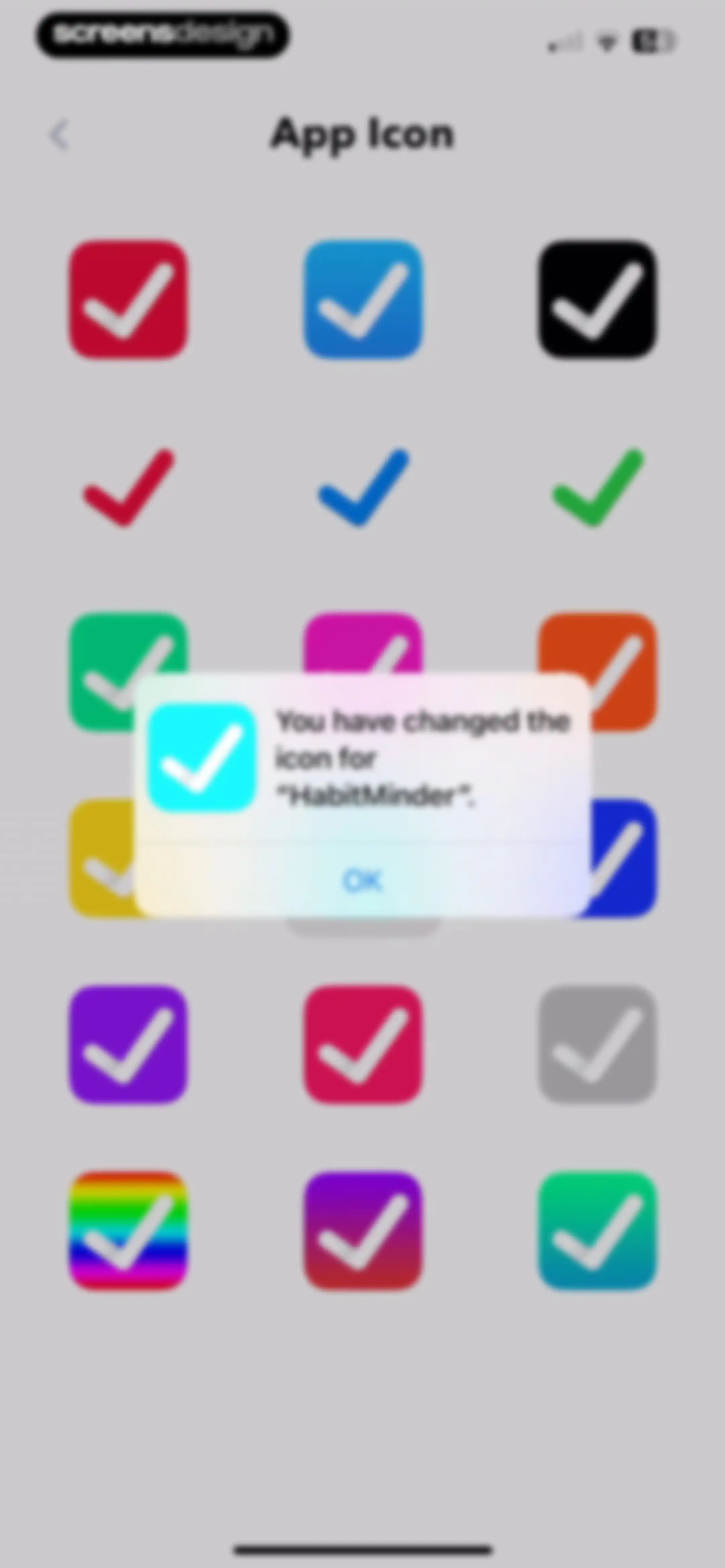 HabitMinder • Habit Tracker screen 92