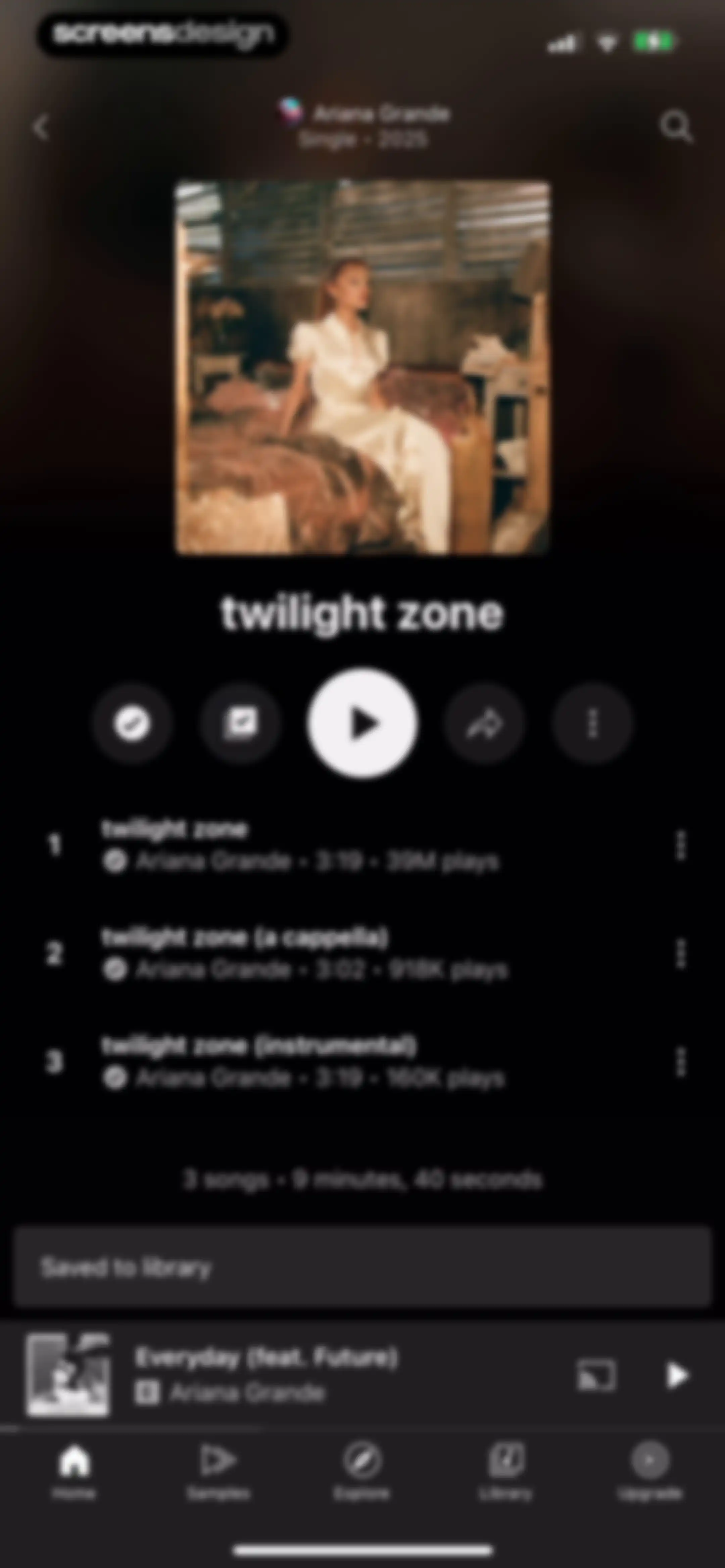 YouTube Music screen 75