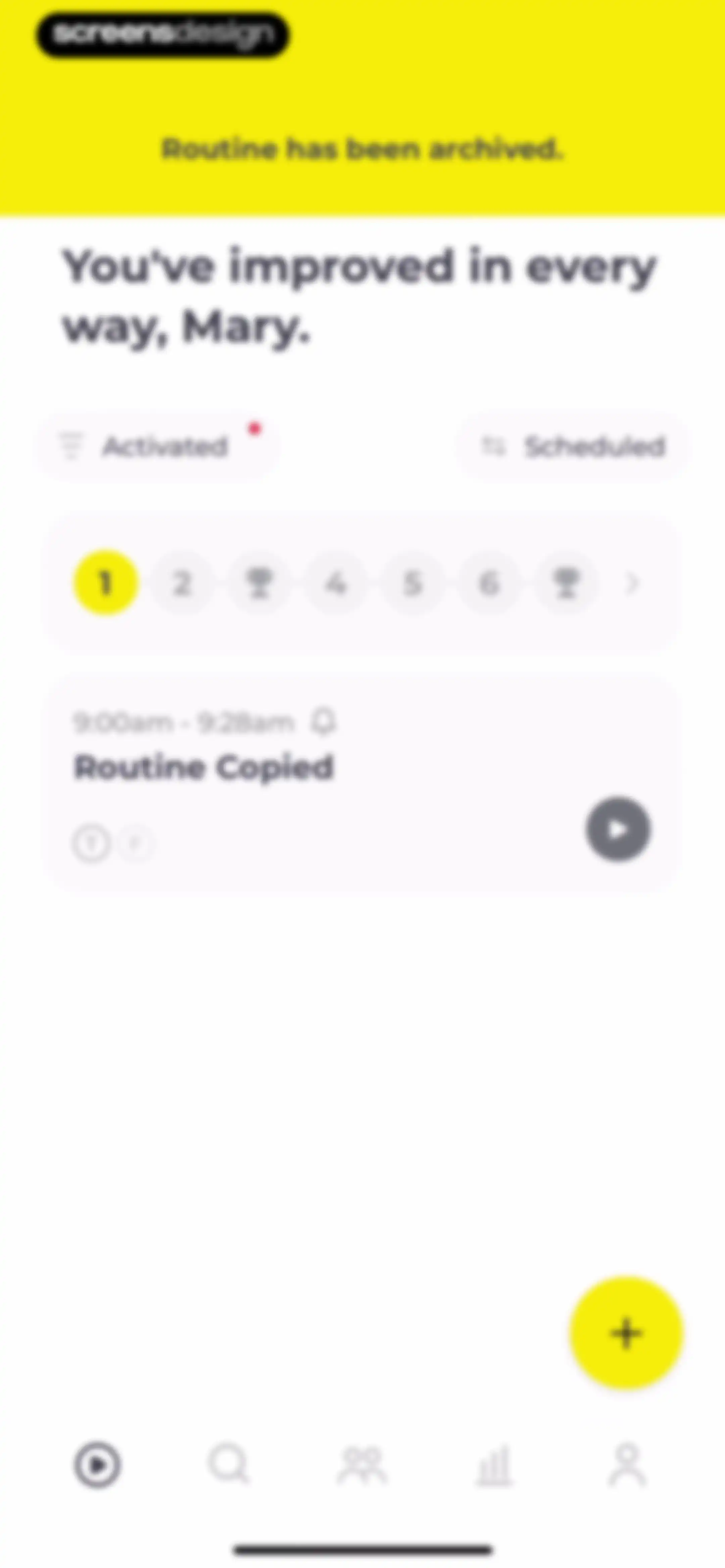 Routine Planner, Habit Tracker screen 96