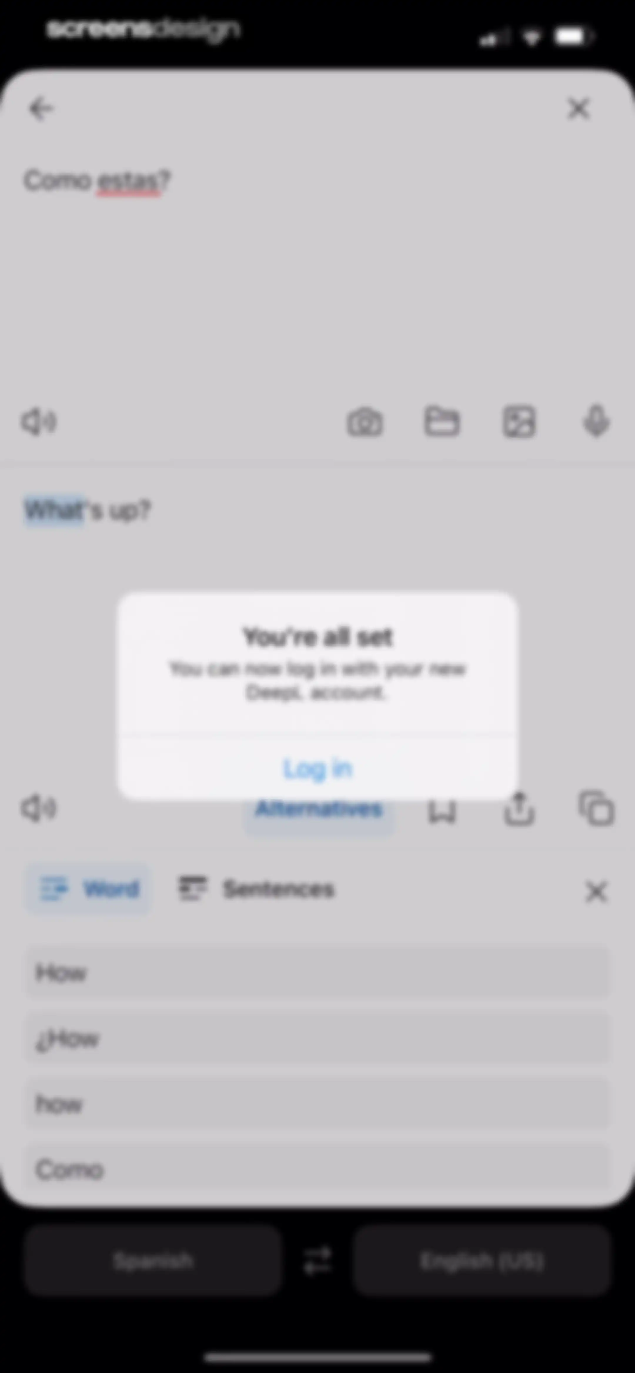 DeepL Translate screen 11