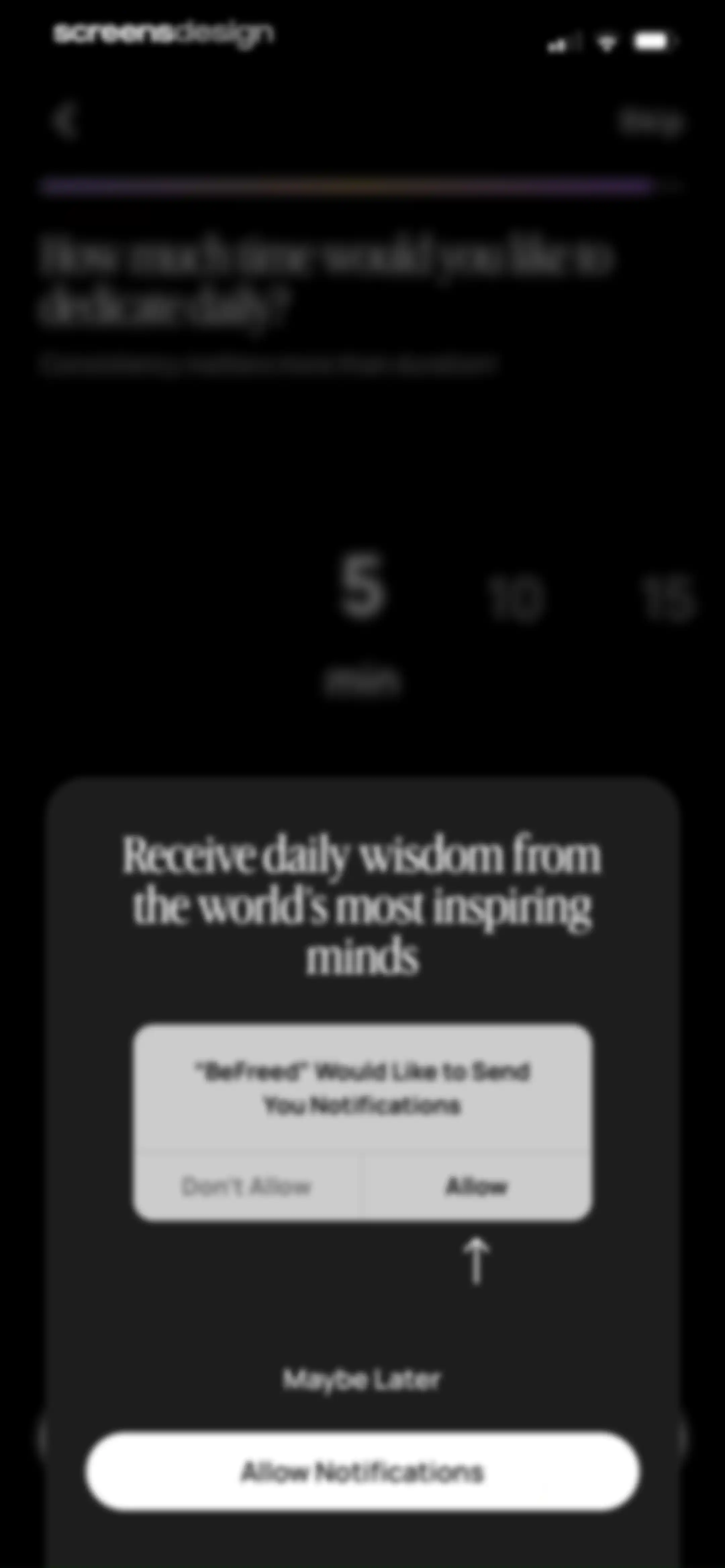 BeFreed: Personalized Learning screen 22
