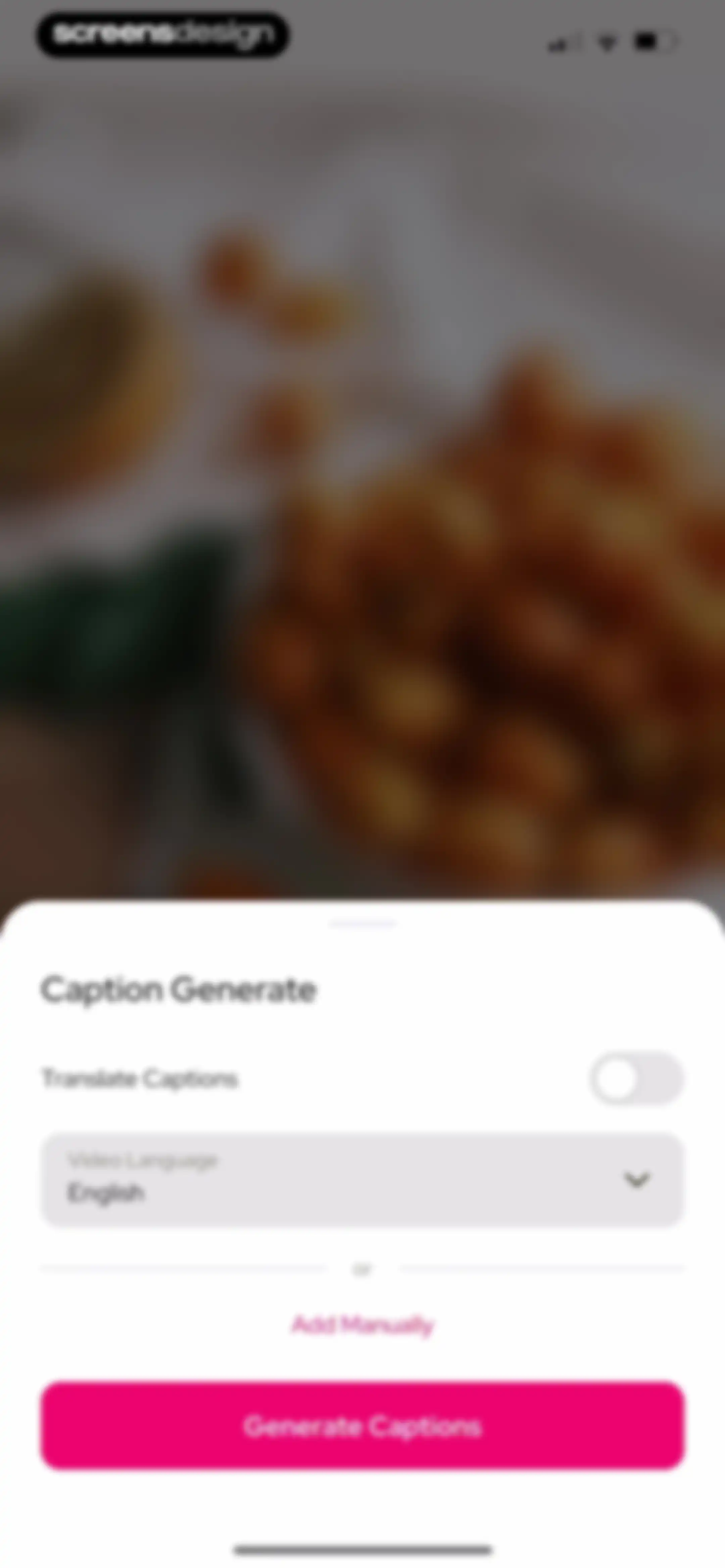 Subcap: Captions AI, Subtitles screen 46