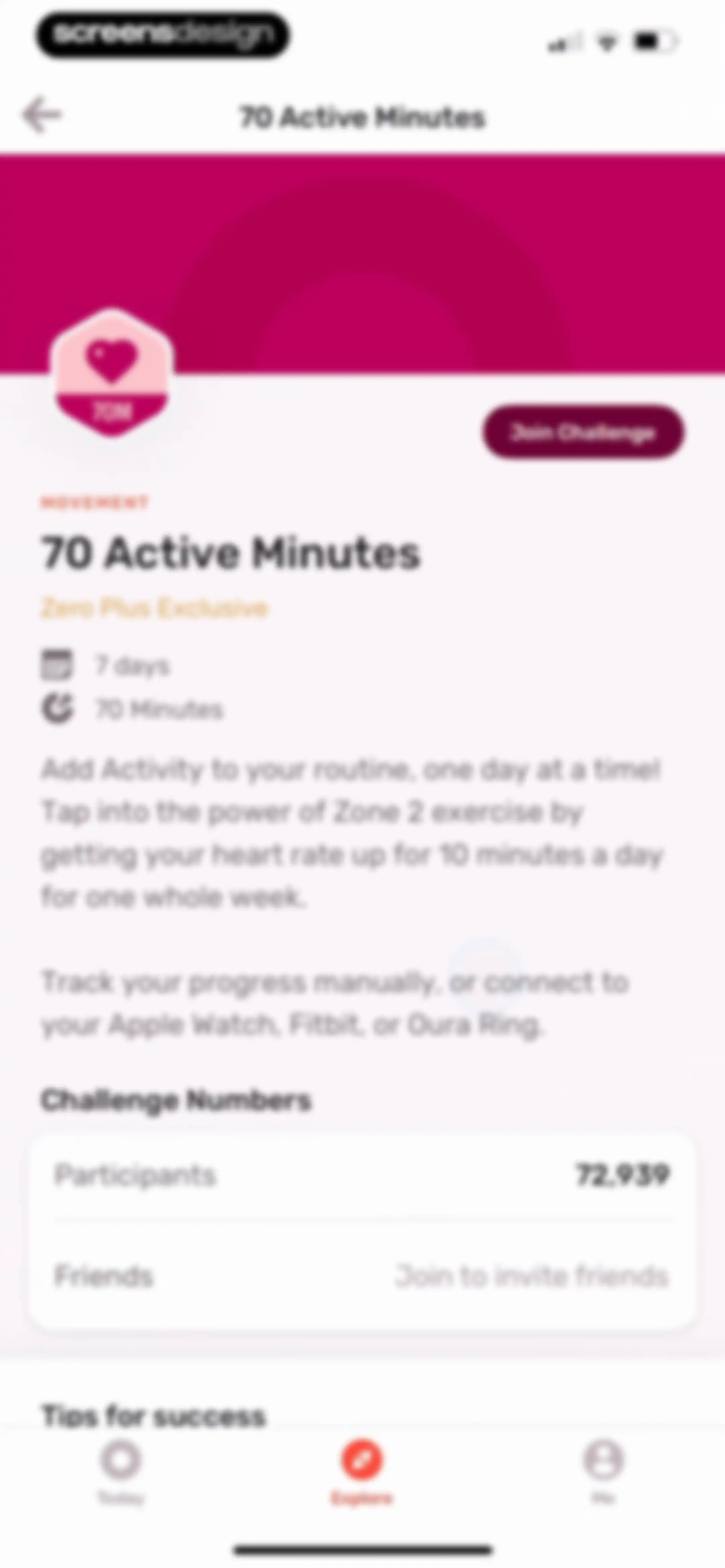 Zero: Fasting & Food Tracker screen 65