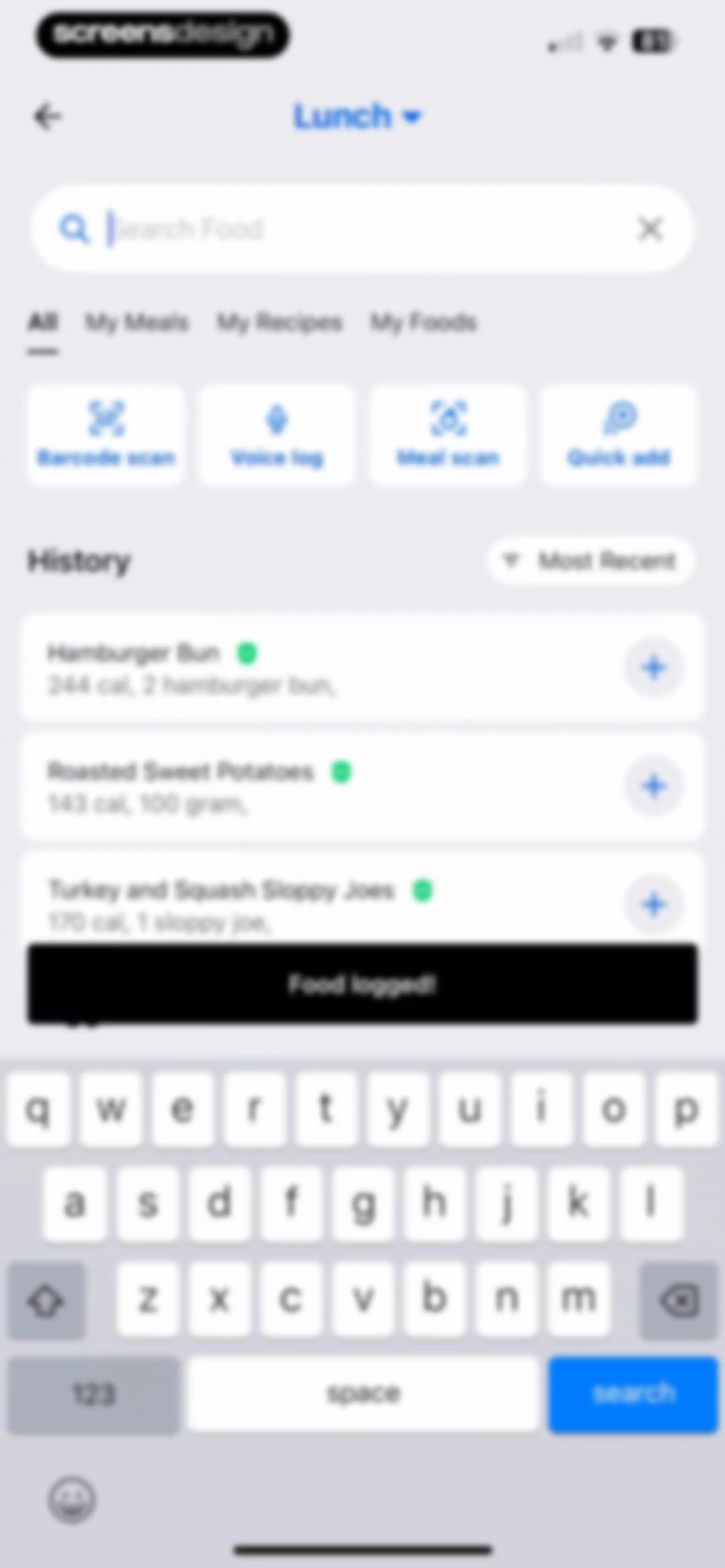 MyFitnessPal: Calorie Counter screen 126