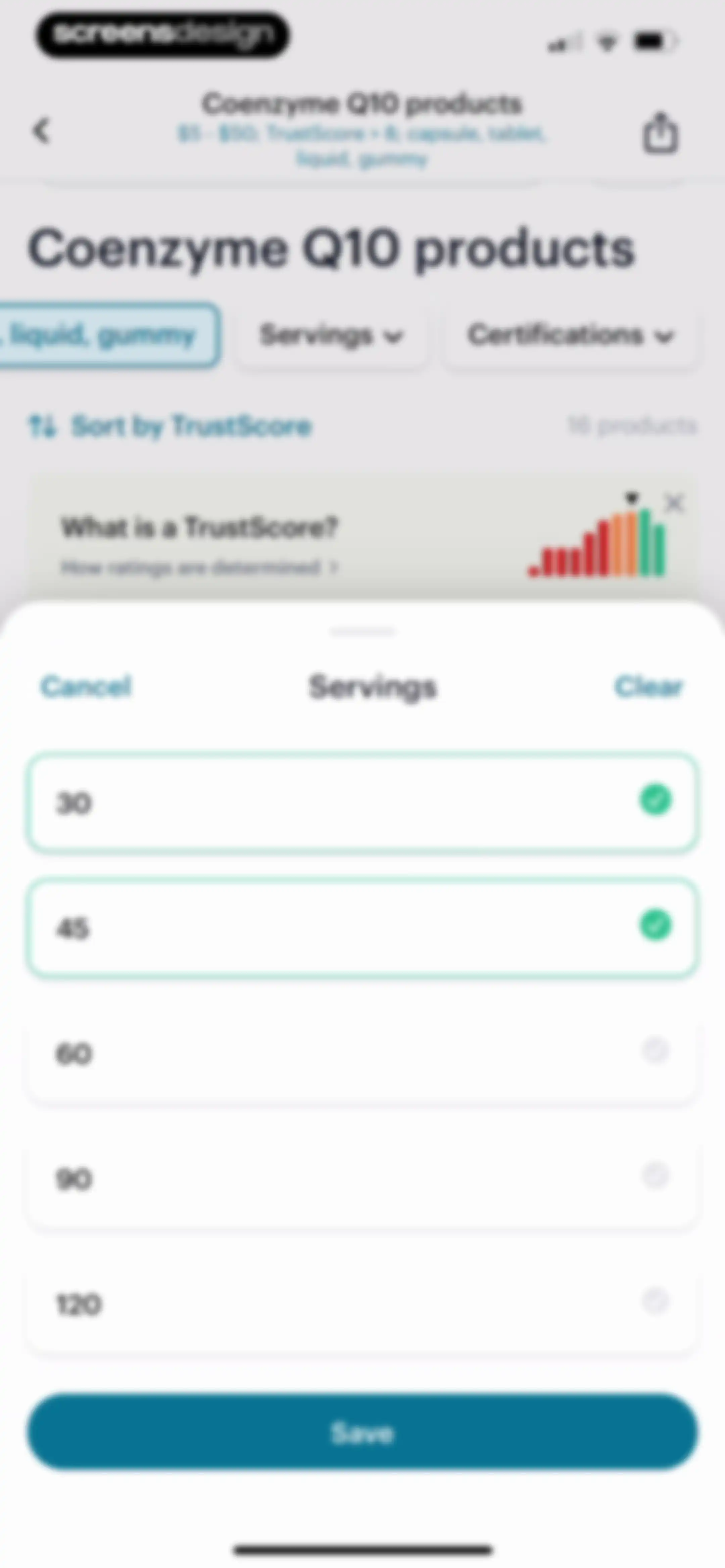 SuppCo: Supplement Scanner screen 47