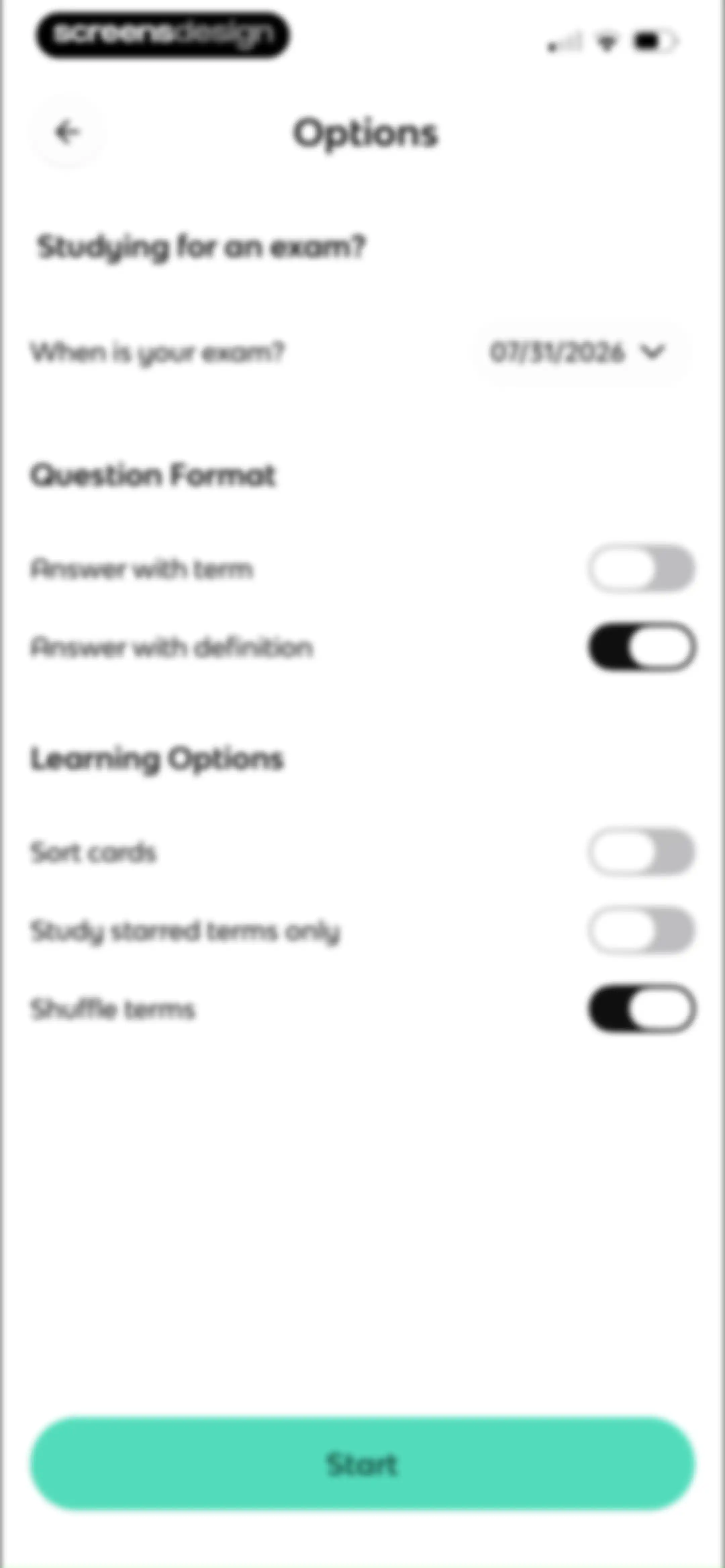 Knowt: AI Flashcards & Notes screen 69