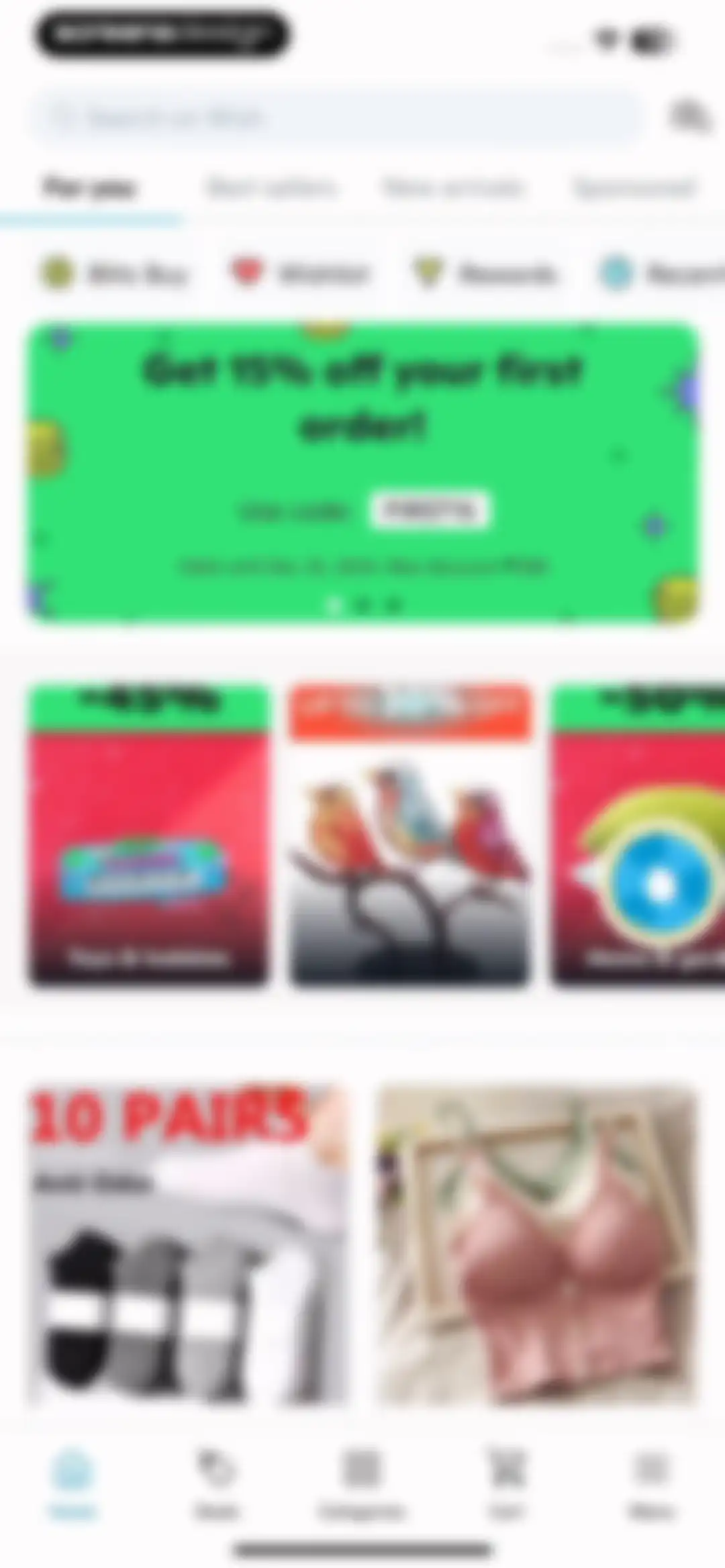 Wish: Shop and Save screen 21