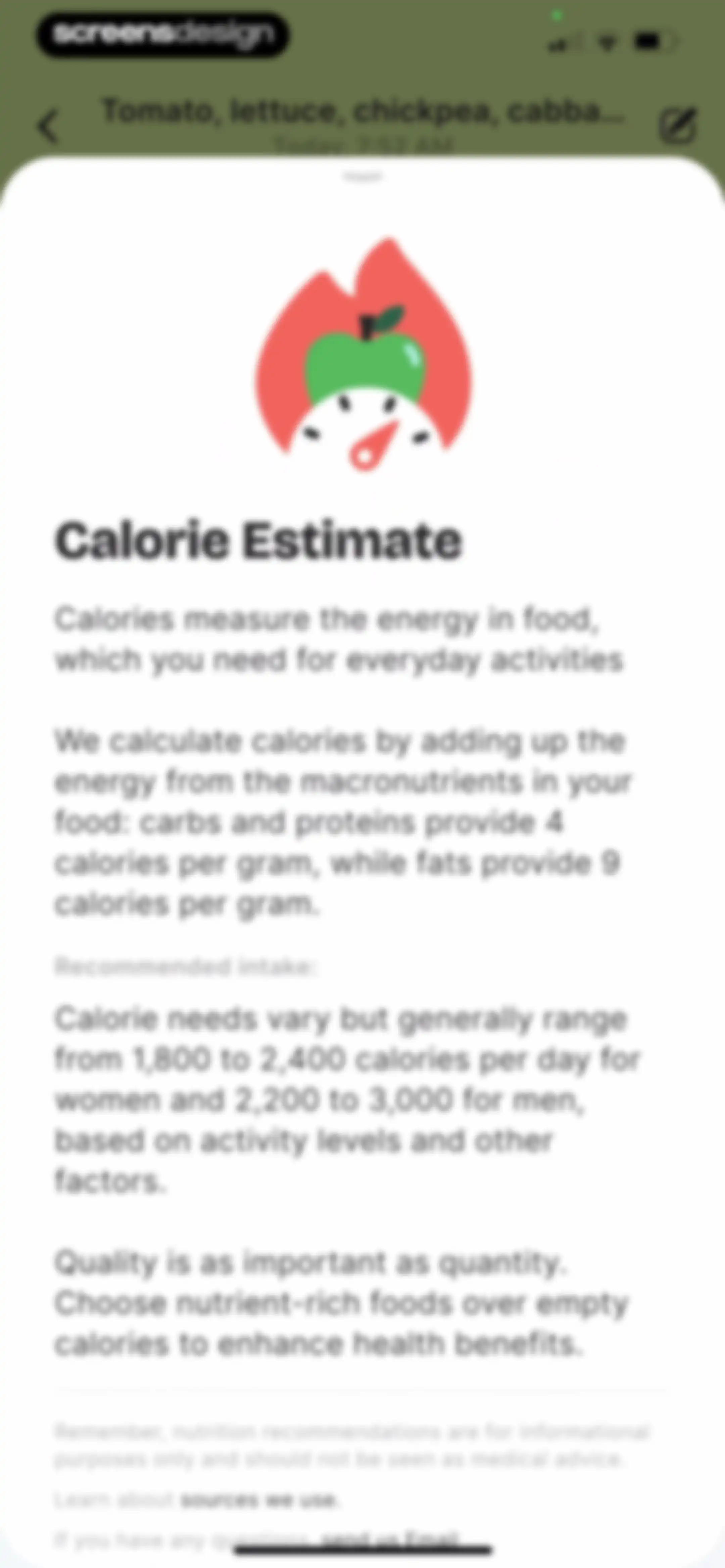 BitePal: Food Calorie Tracker screen 79