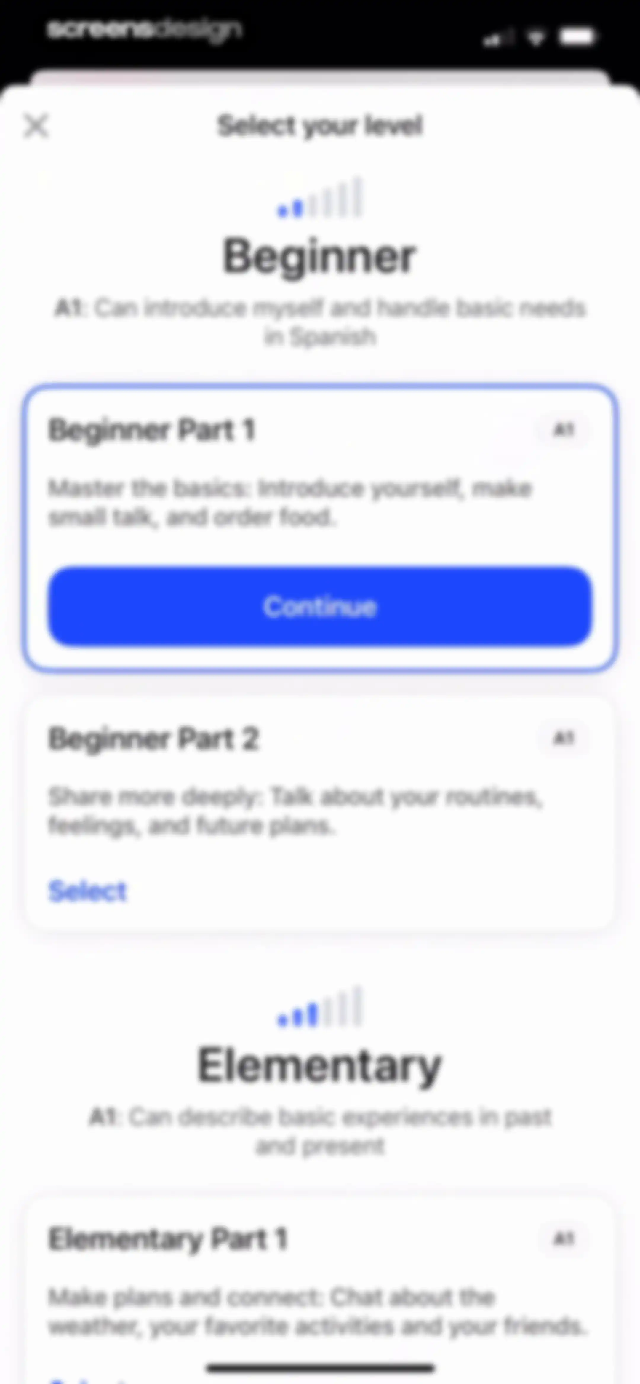 Speak: Language Learning screen 167