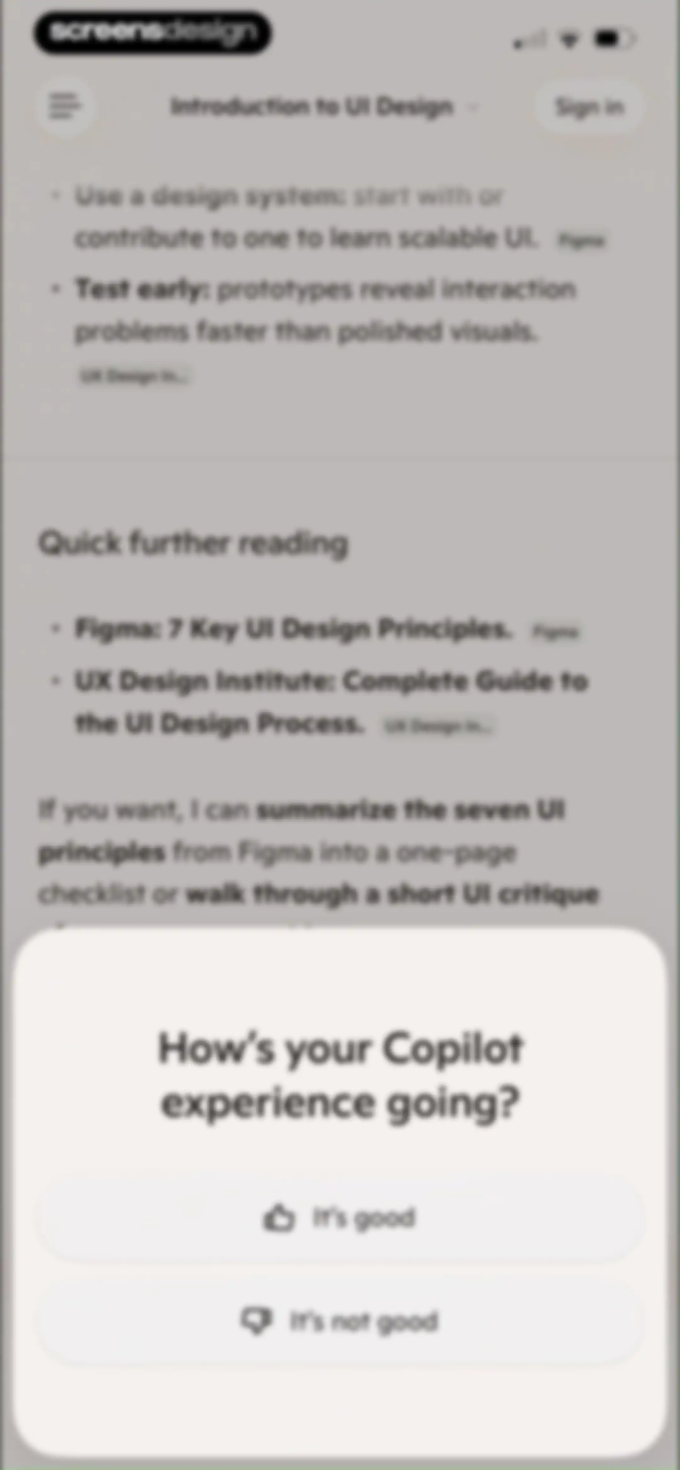 Microsoft Copilot screen 9