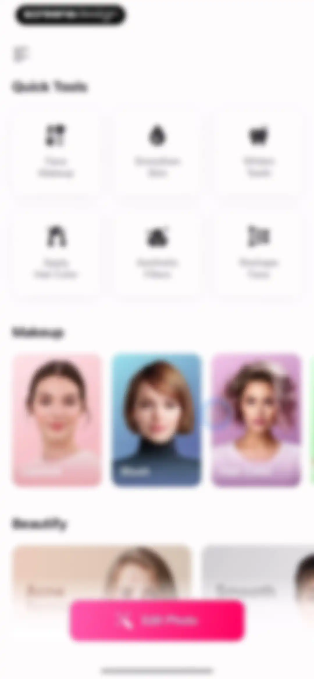 Beauty Editor: Edit Face, Body screen 8