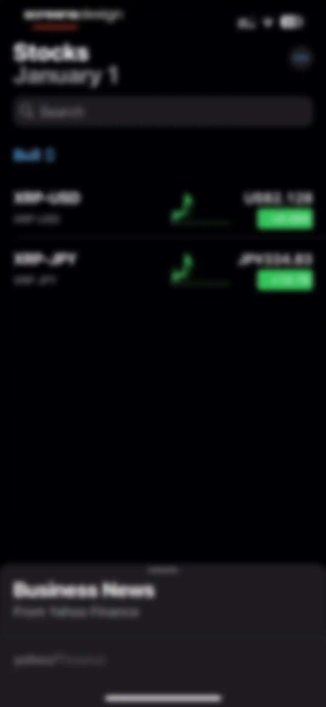 Stocks screen 28
