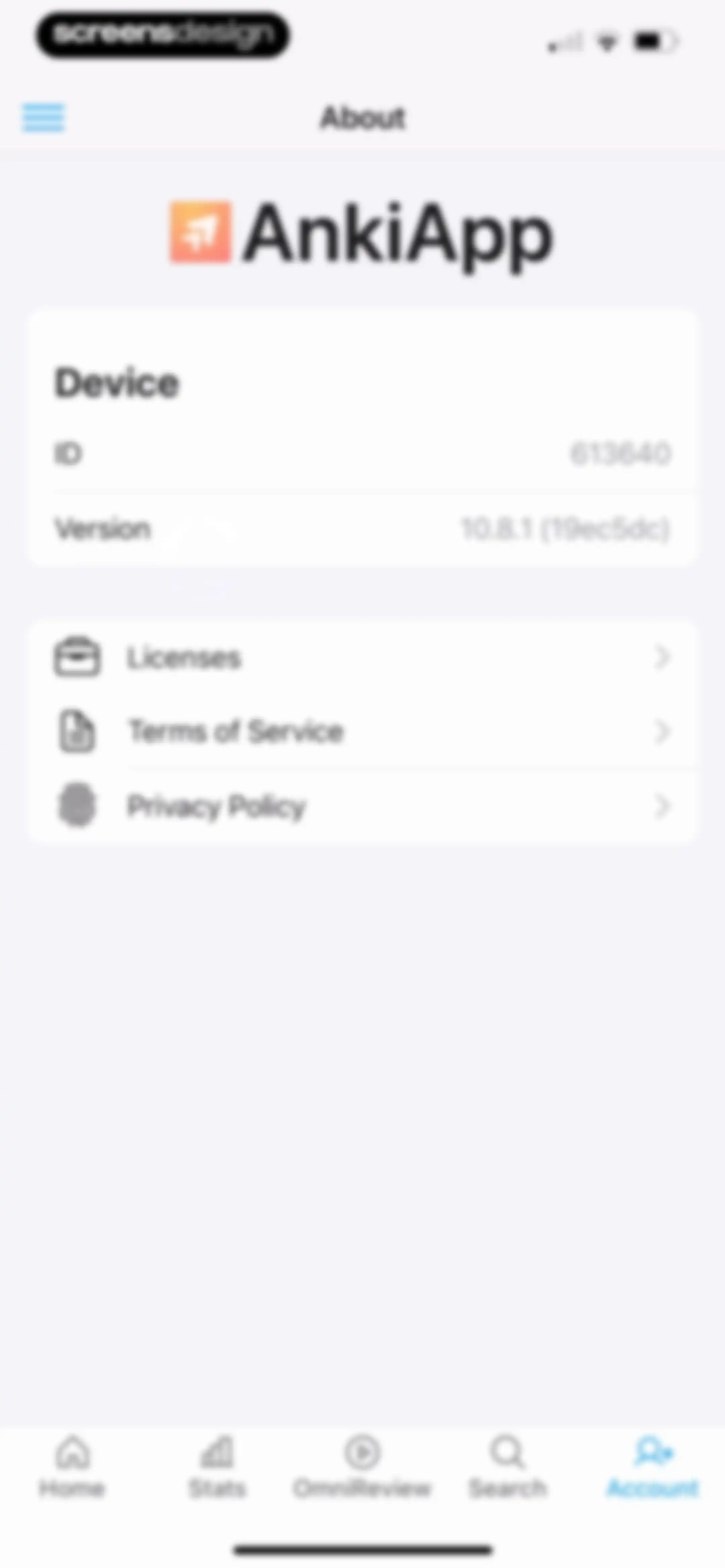 AlgoApp - Flashcards screen 126