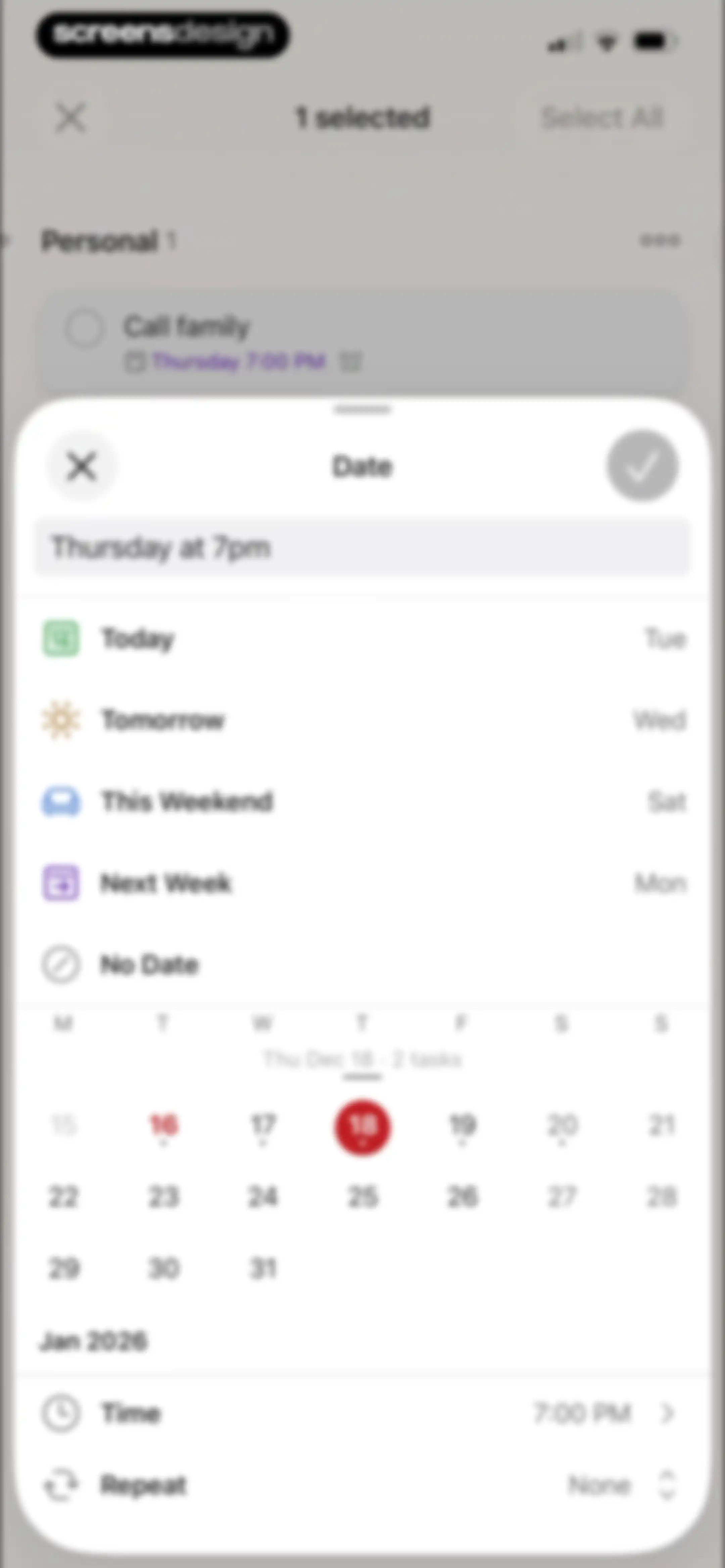 Todoist: To Do List & Calendar screen 91