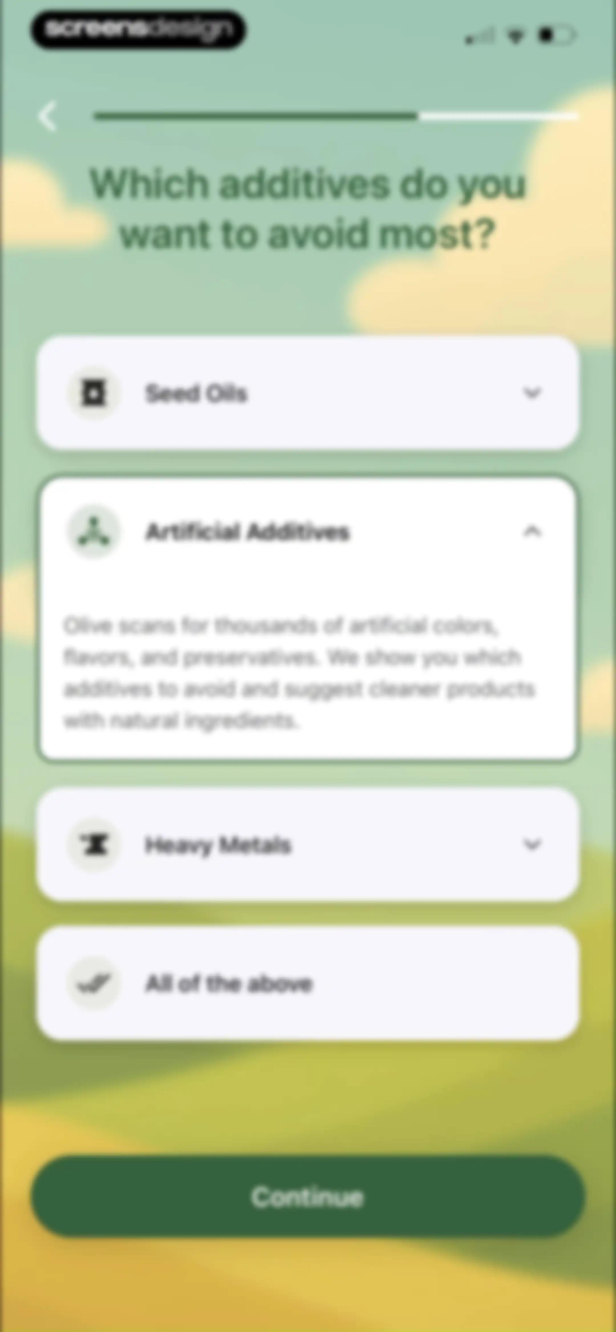 Olive: Food & Cosmetic Scanner screen 12