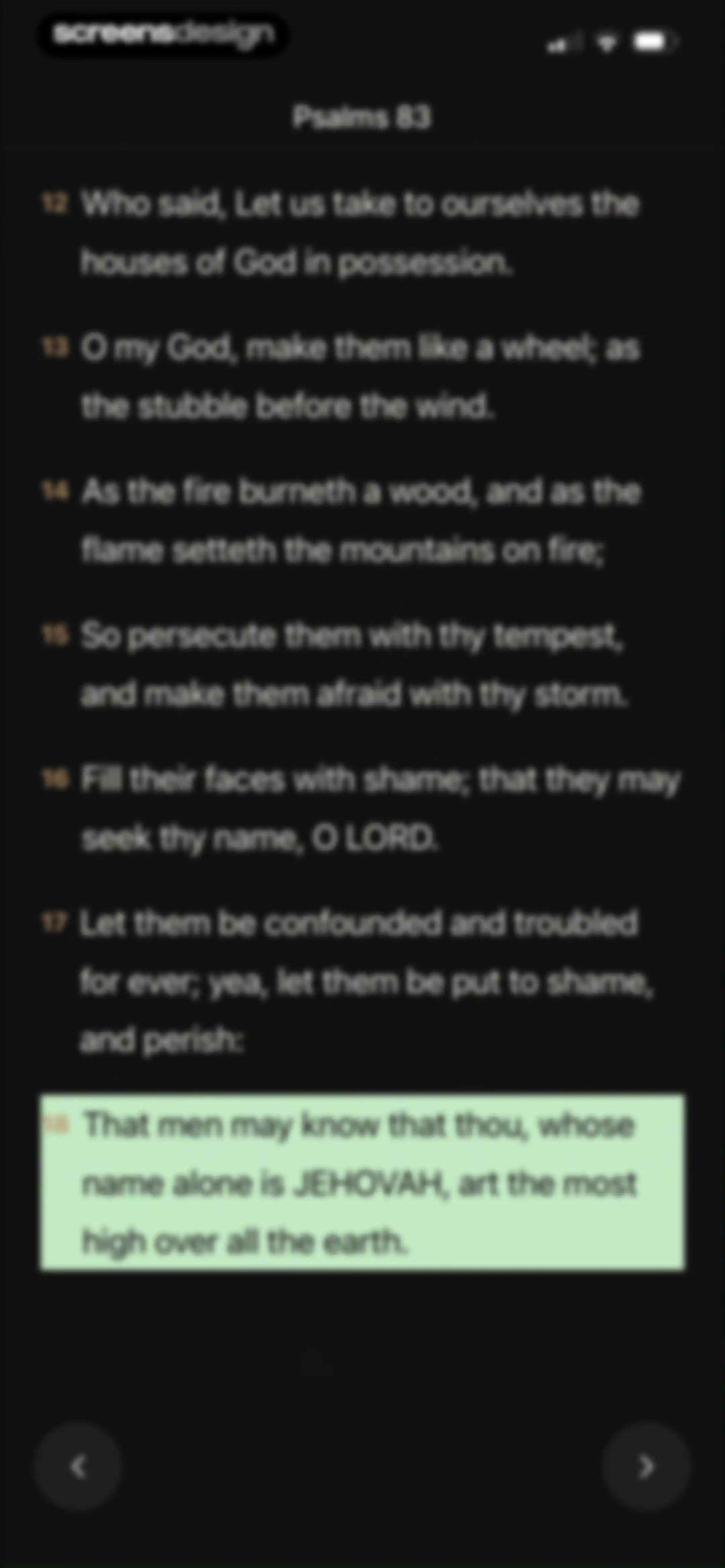 Holy Bible Widget: Daily Verse screen 98