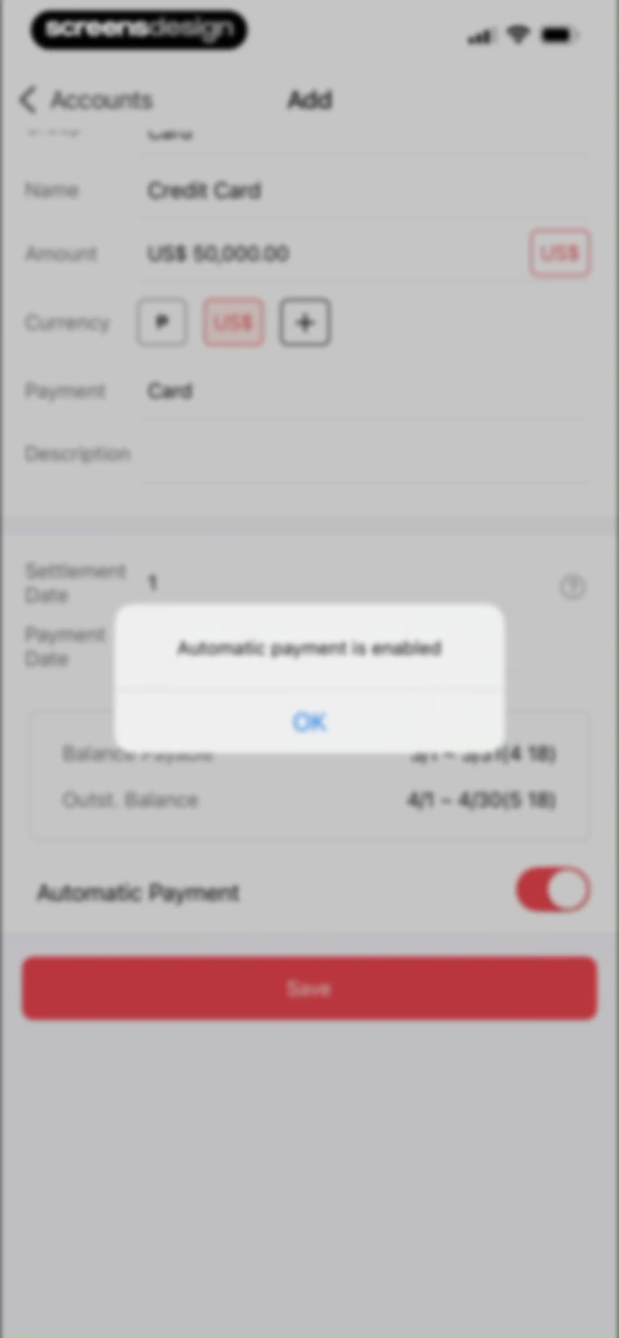 Money Manager Expense & Budget screen 67