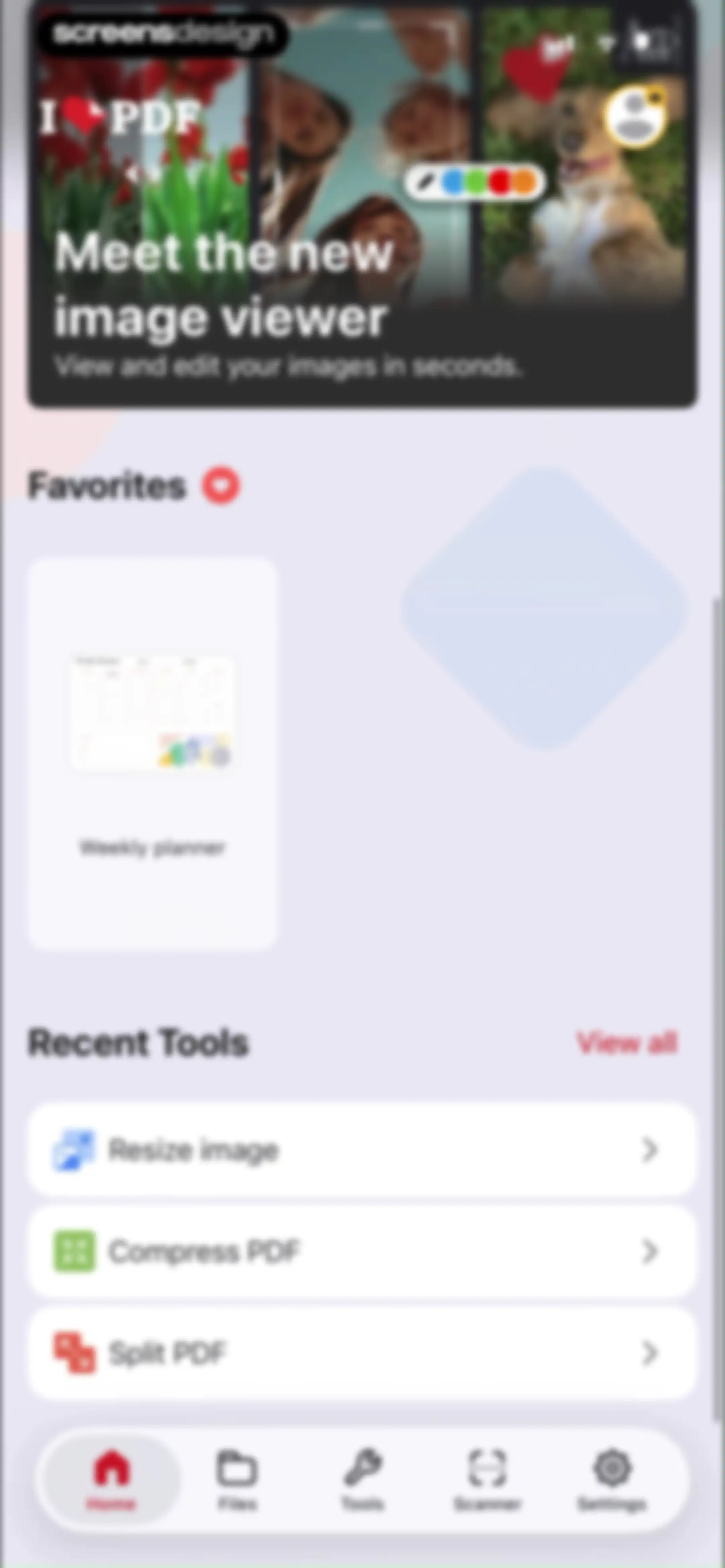 iLovePDF - PDF Editor & Scan screen 104