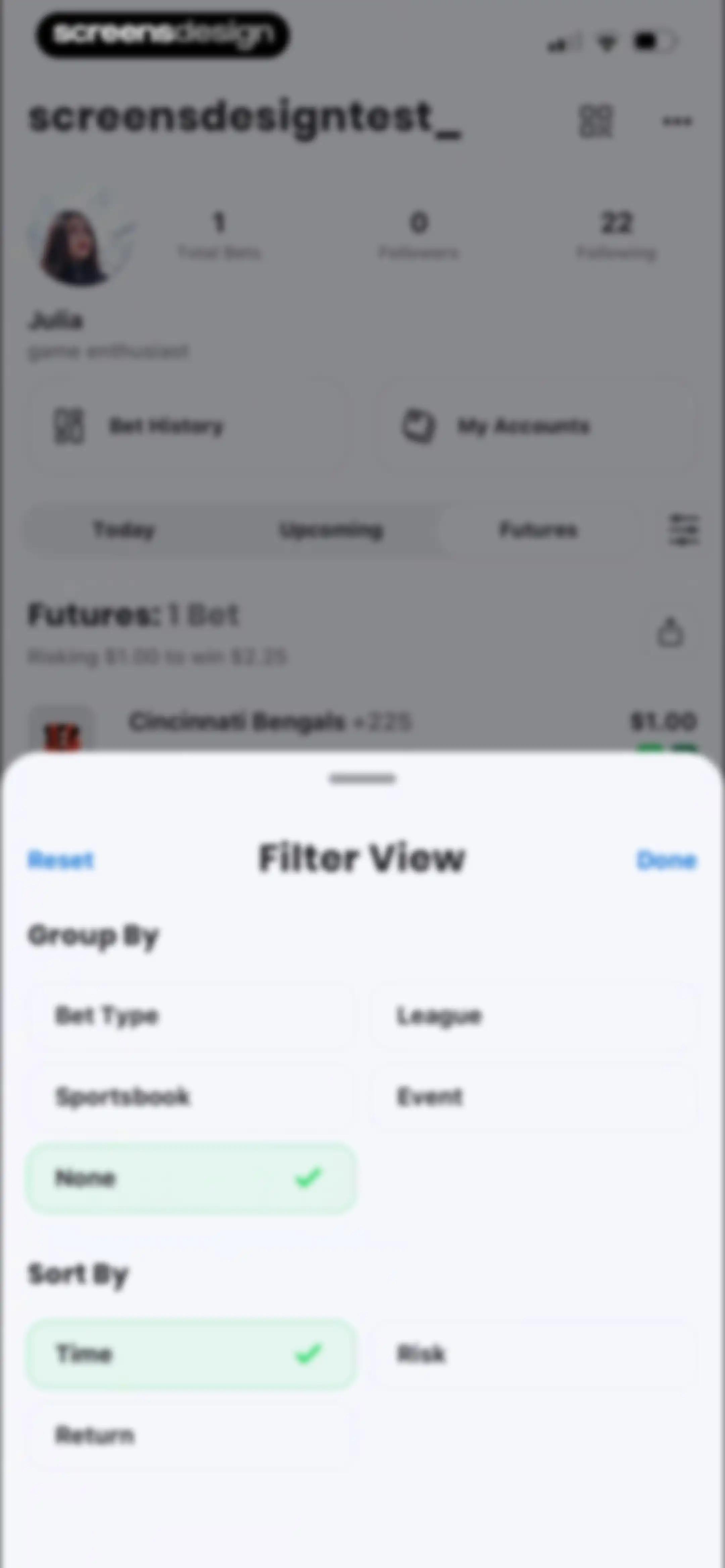 Action Network: Sports Betting screen 182
