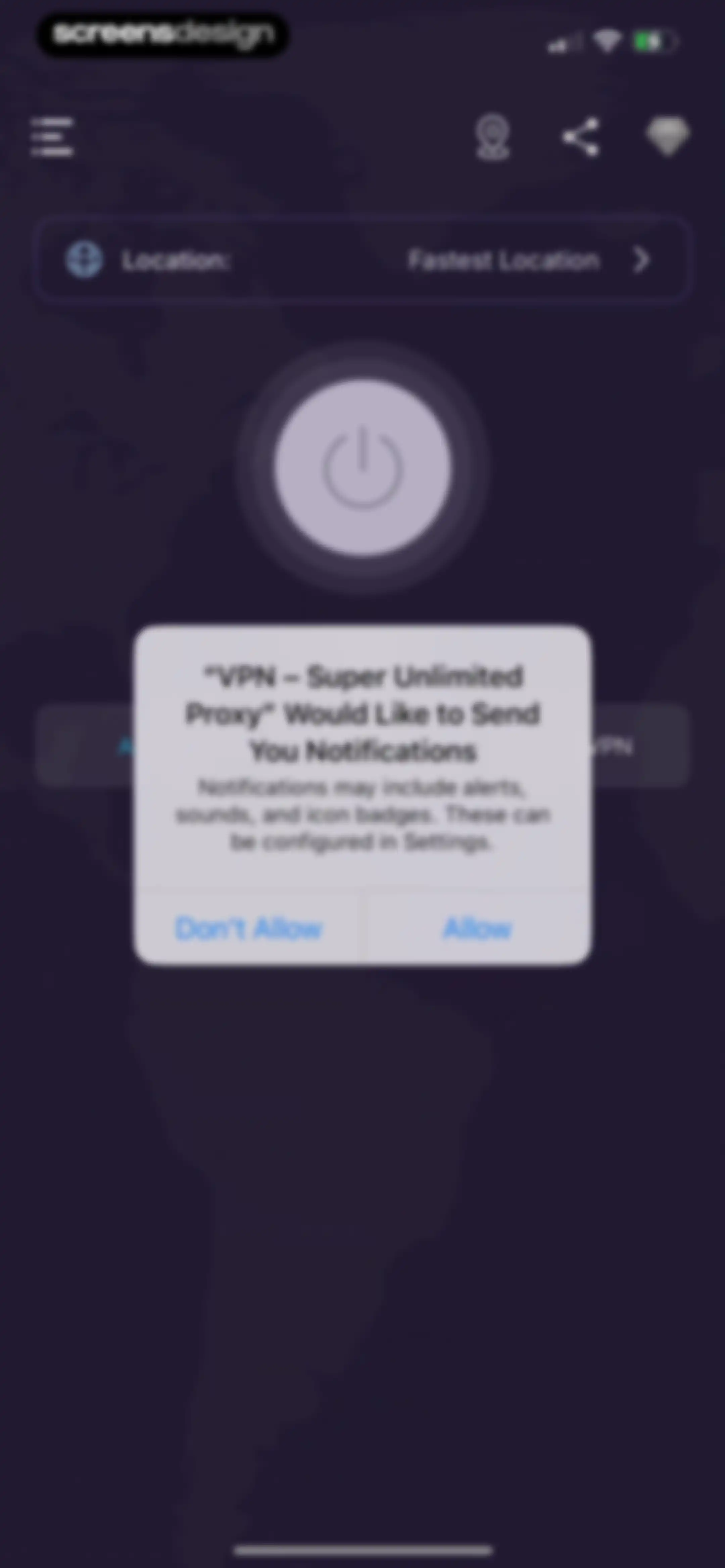 VPN - Super Unlimited Proxy screen 3