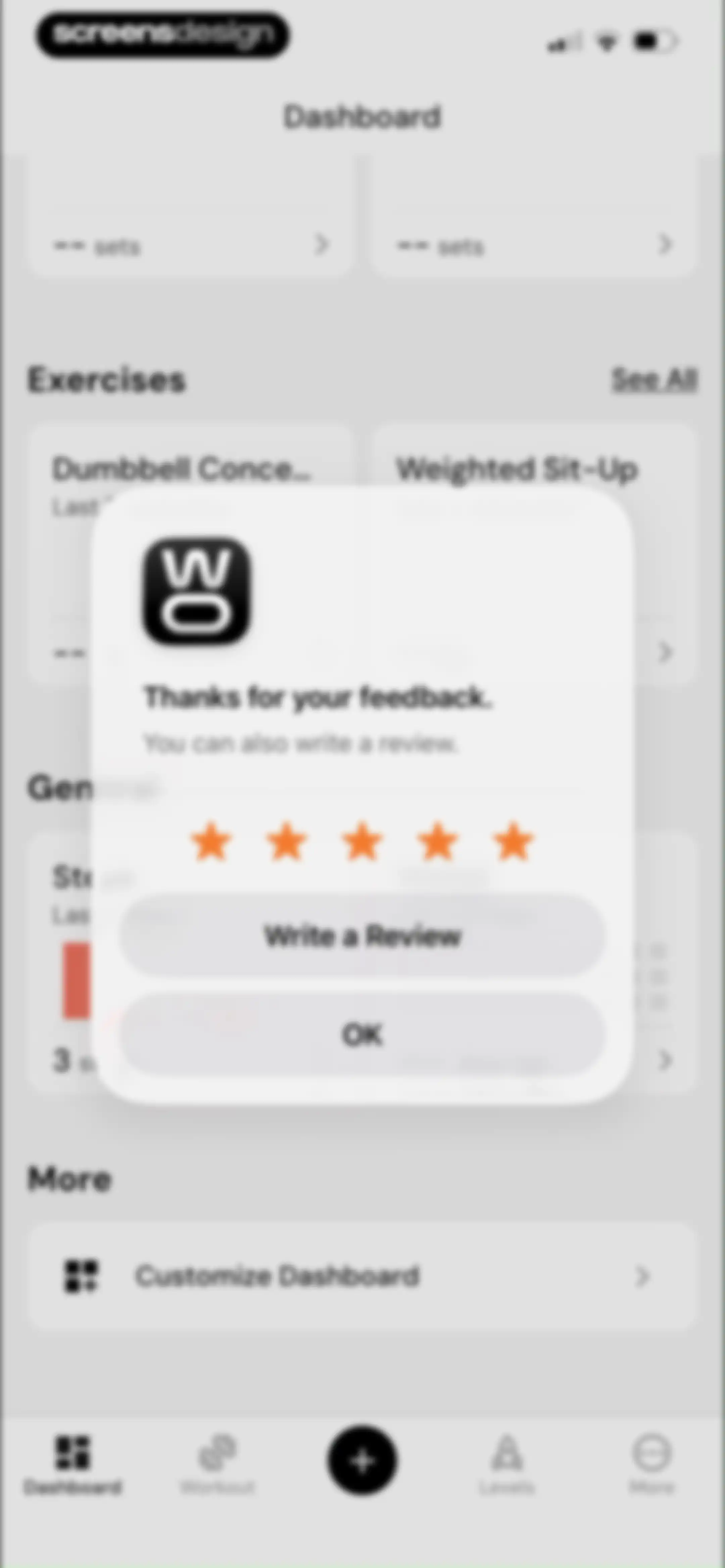 MacroFactor Workouts - Tracker screen 69