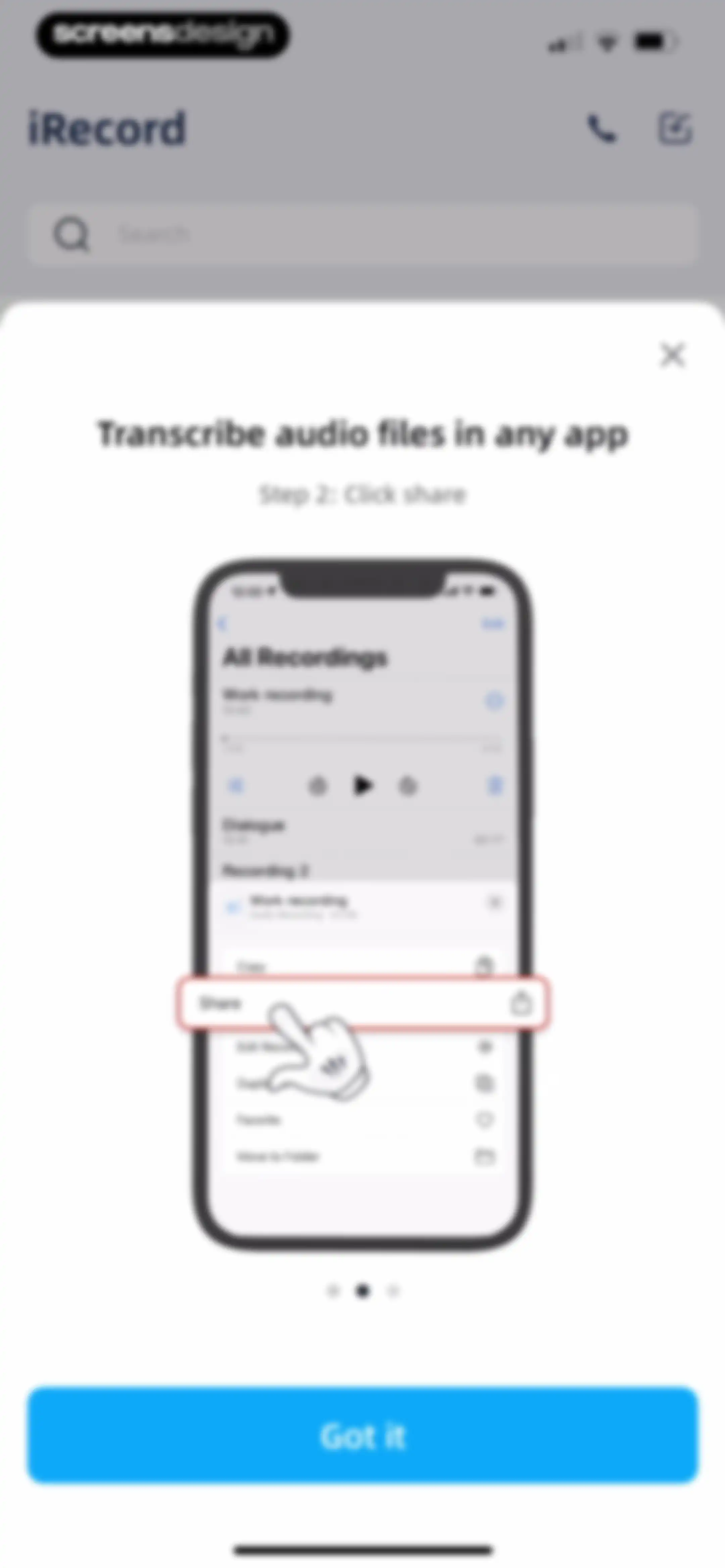 iRecord: Transcribe Voice Memo screen 34