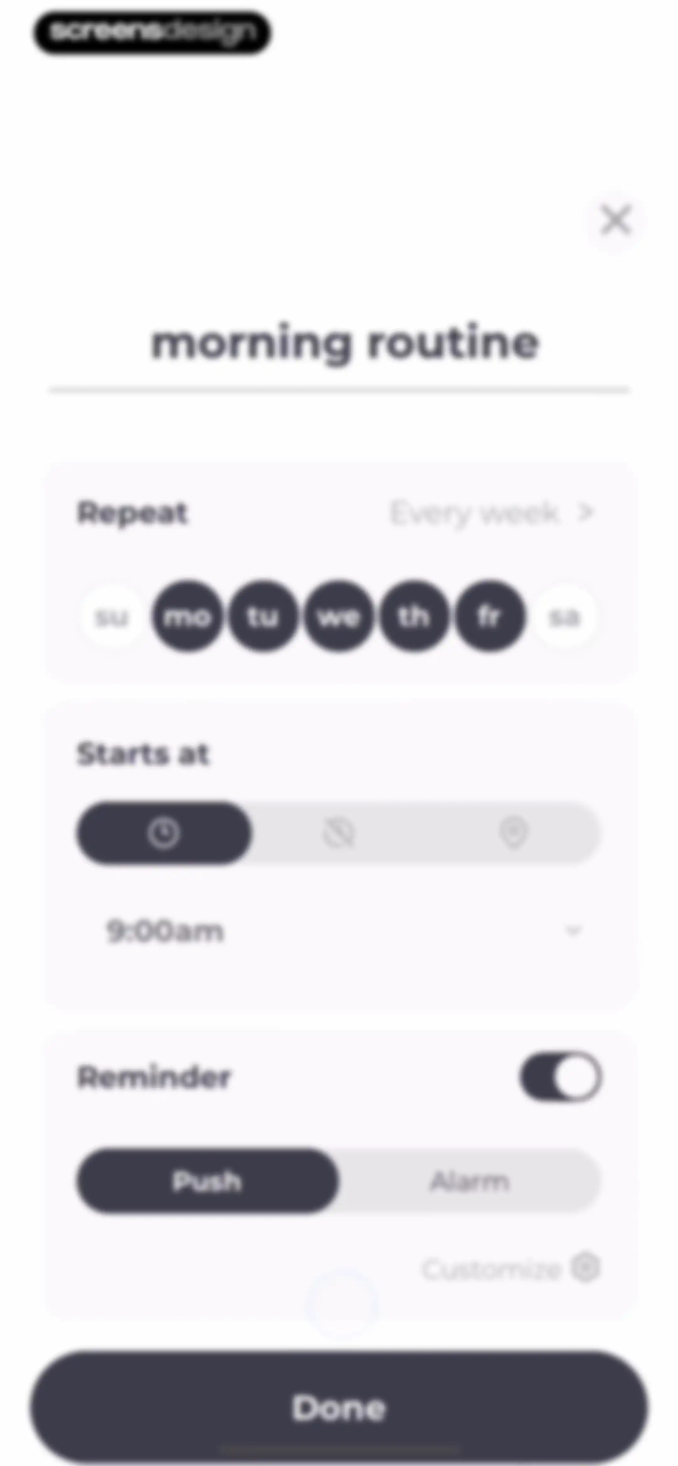 Routine Planner, Habit Tracker screen 115