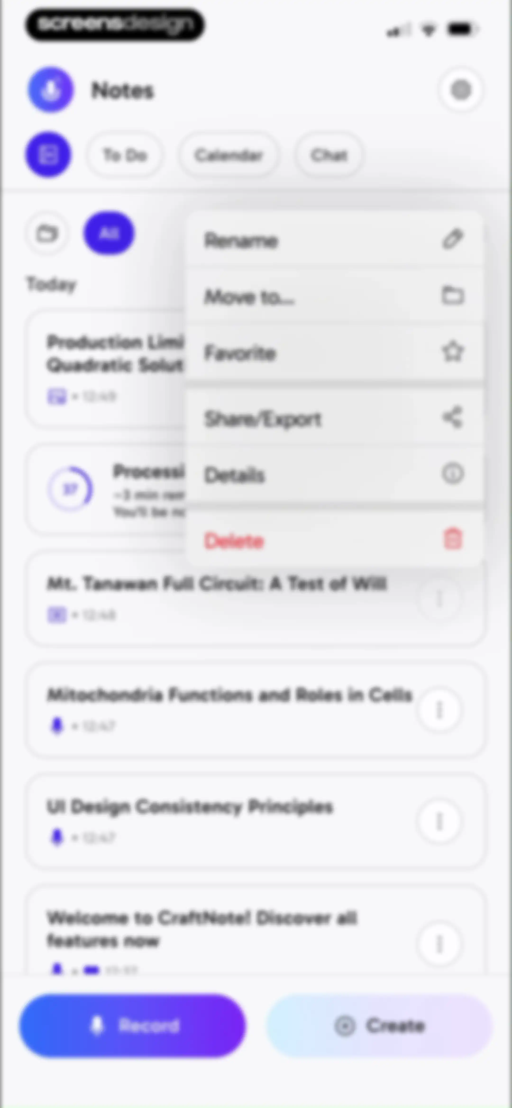 CraftNote: Smart AI Note Taker screen 113