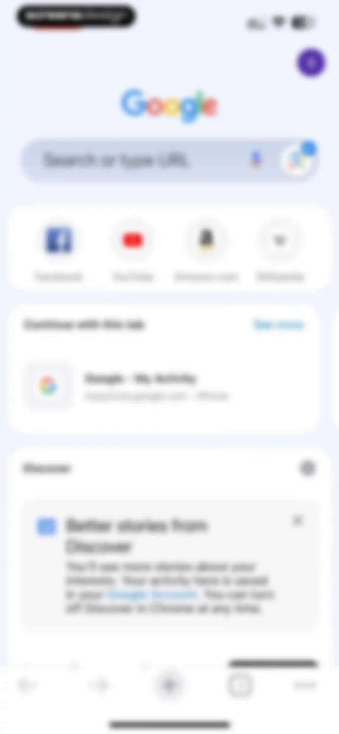 Google Chrome screen 7