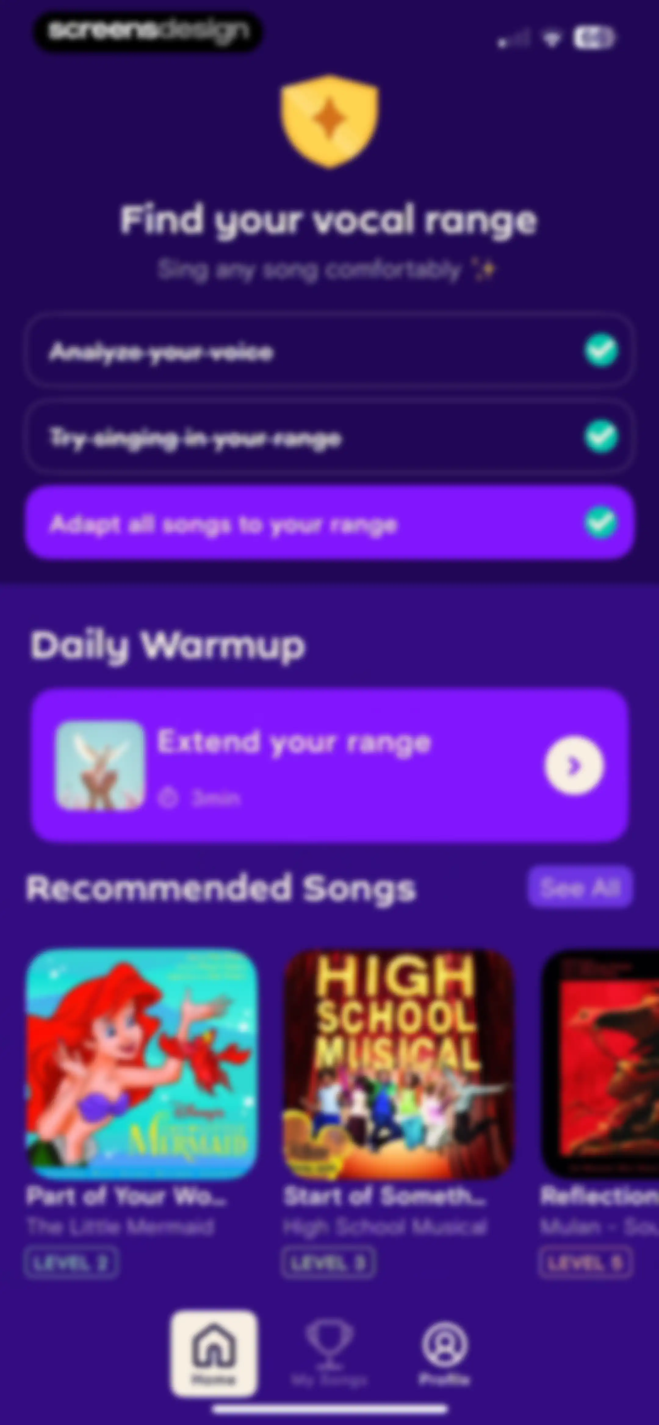 Simply Sing: My Singing App screen 93