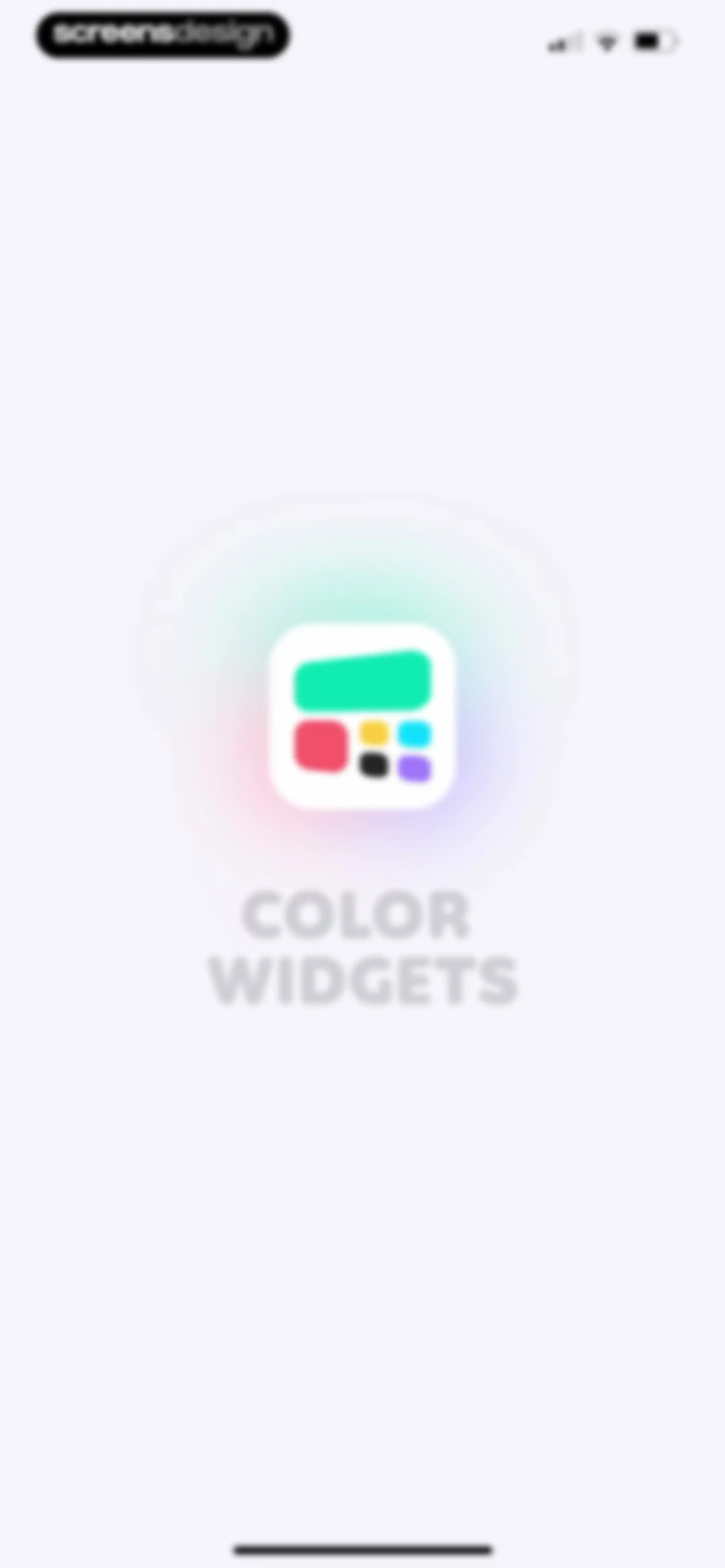 Color Widgets screen 1