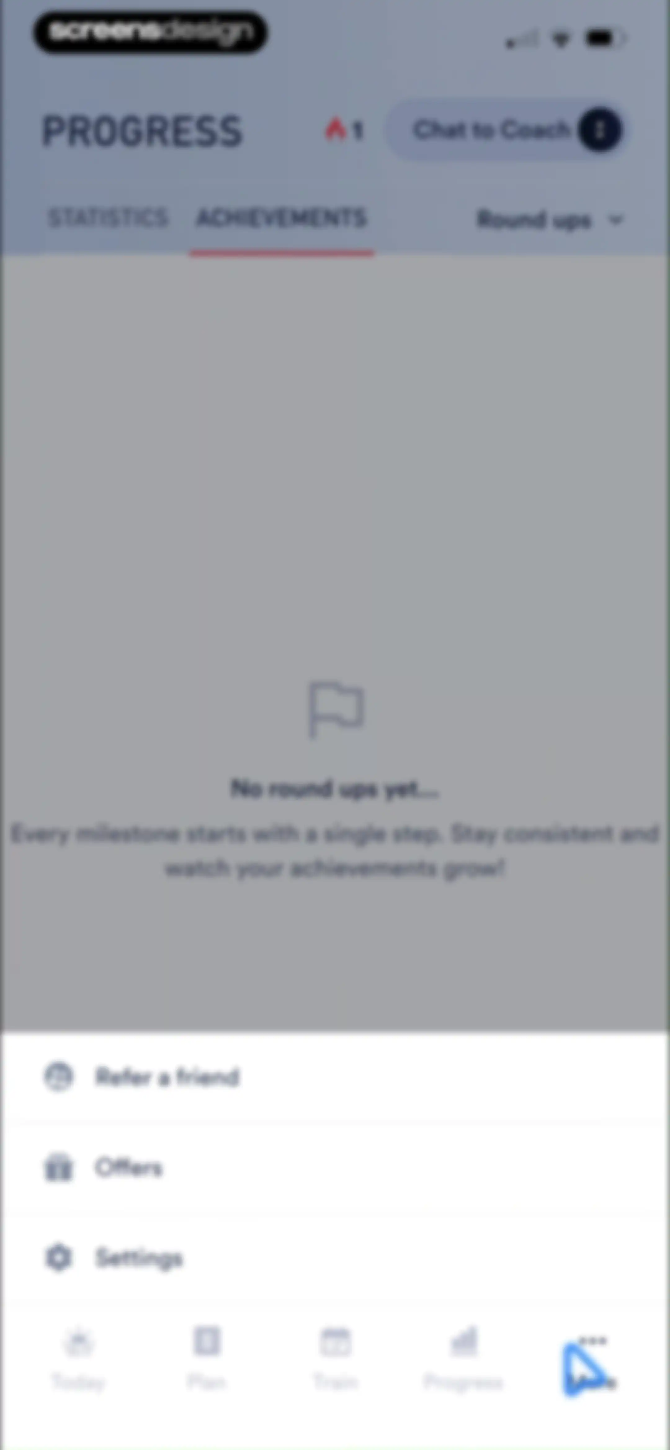 Coopah: The Run Coaching App screen 157