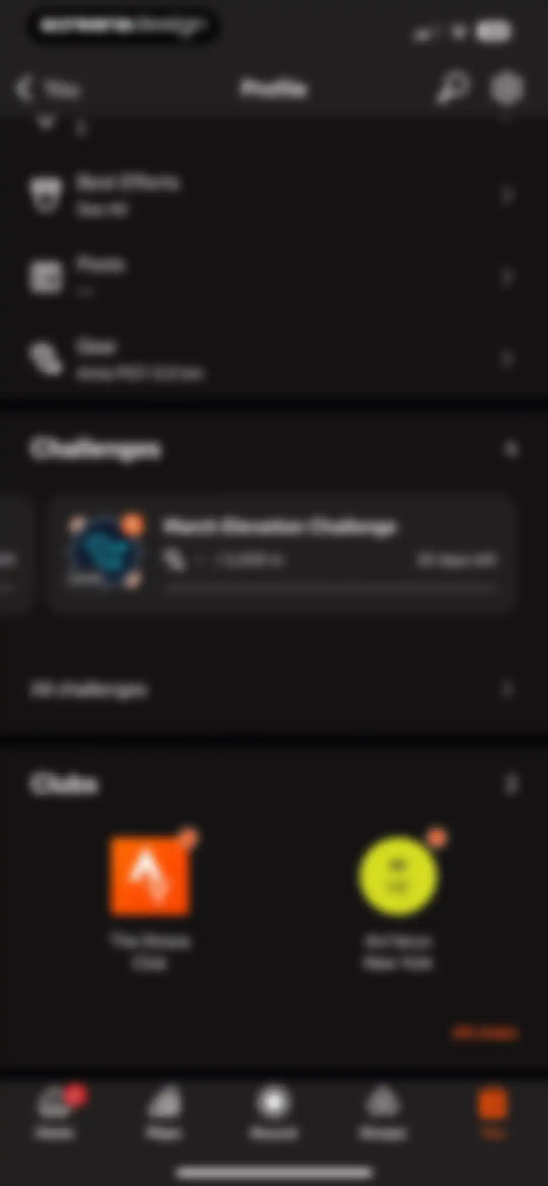 Strava: Run, Bike, Walk screen 235
