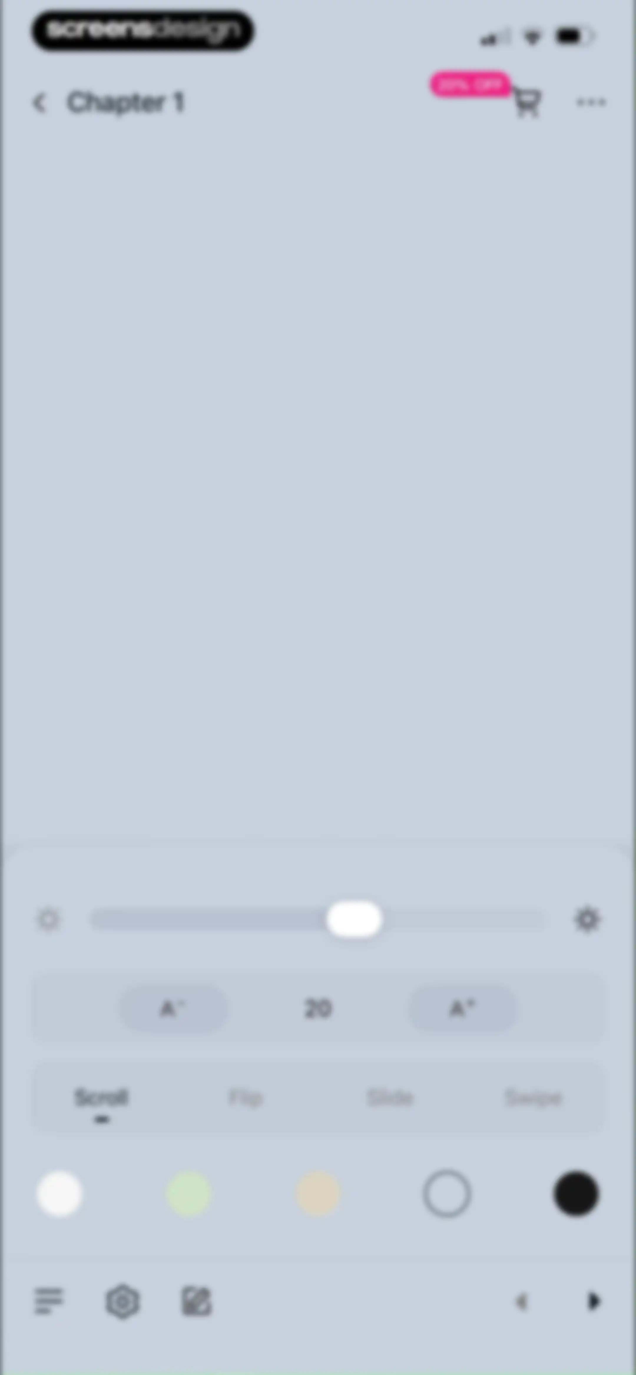 Literie screen 19