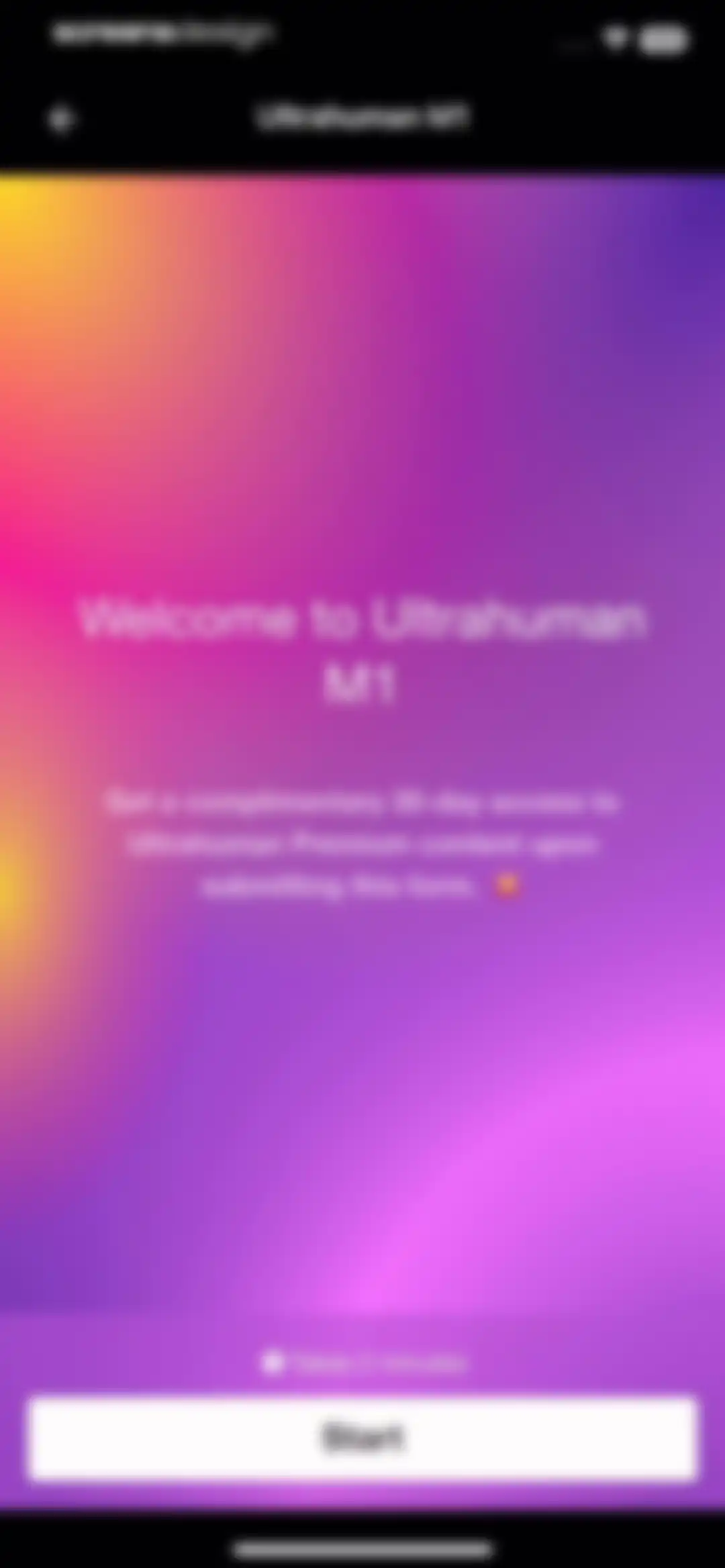 Ultrahuman screen 33