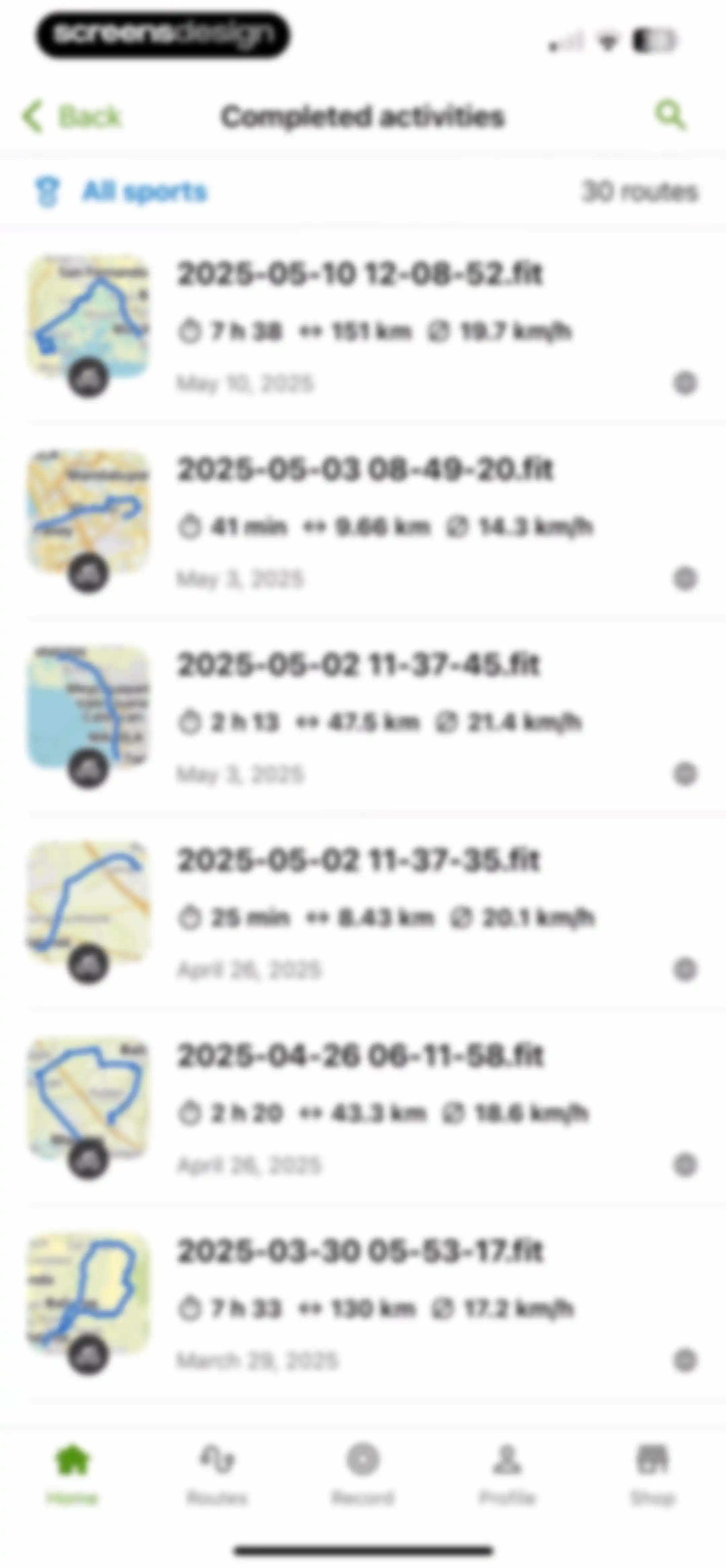 komoot - hike, bike & run screen 49