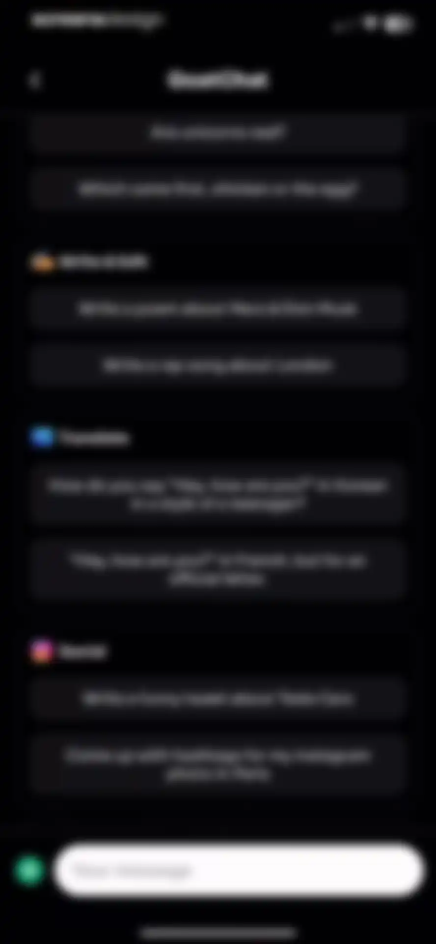 GoatChat: AI Chatbot & AI Chat screen 18