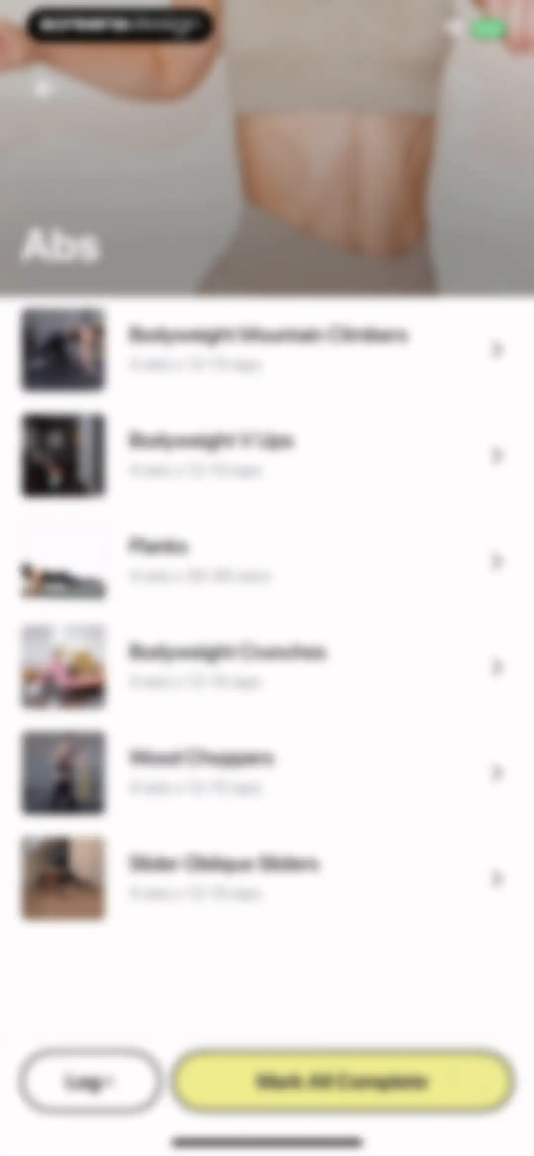 Sesh: Women Fitness & Workouts screen 32