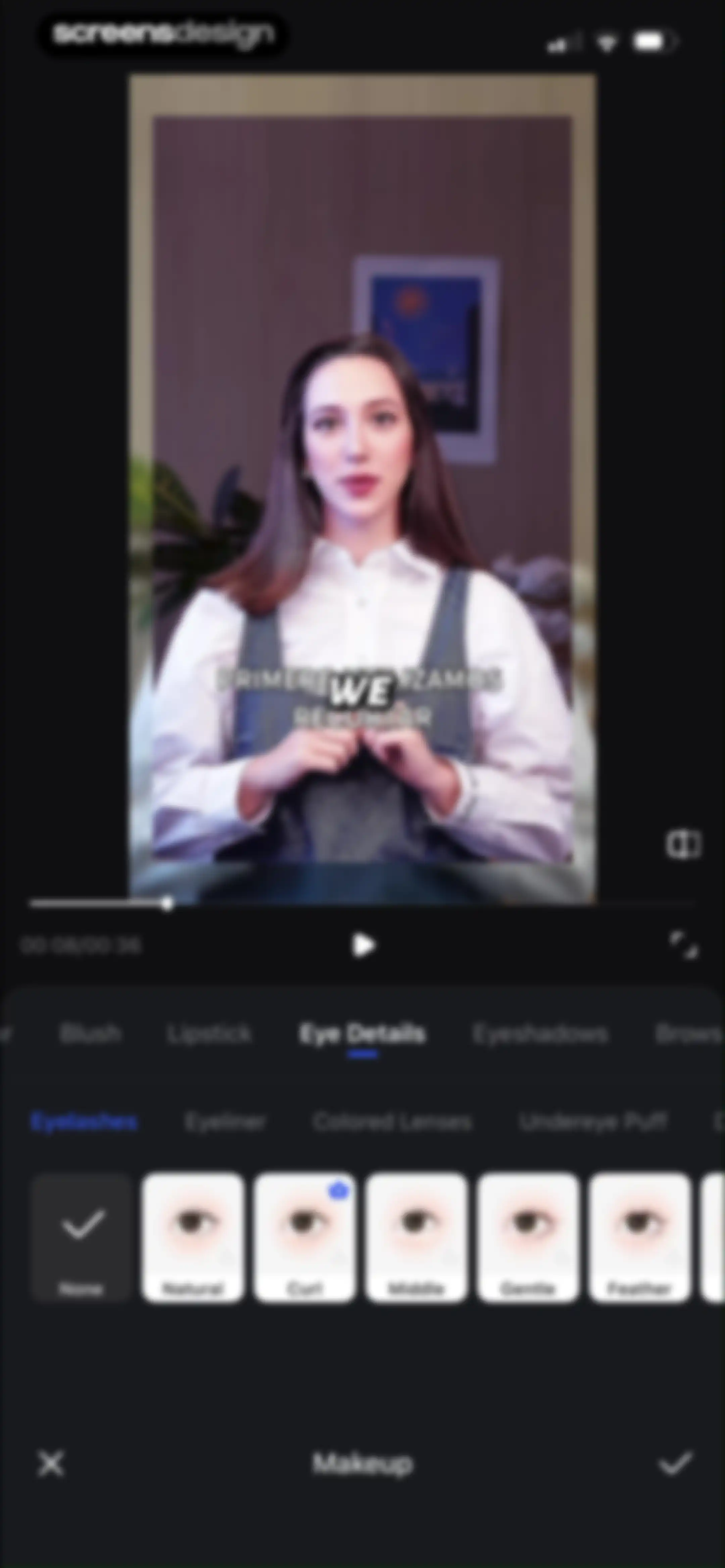 Vmake Labs: create viral video screen 91